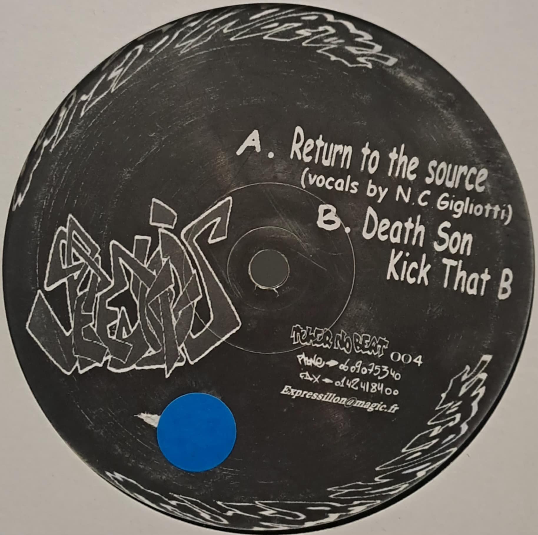 Tcher No Beat 04 - vinyle hardcore