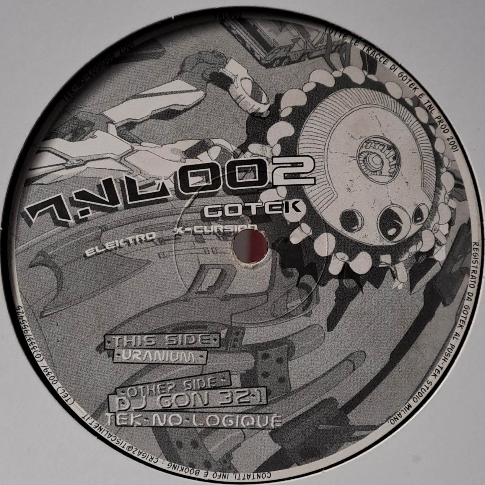 Tek No Logique 002 - vinyle freetekno