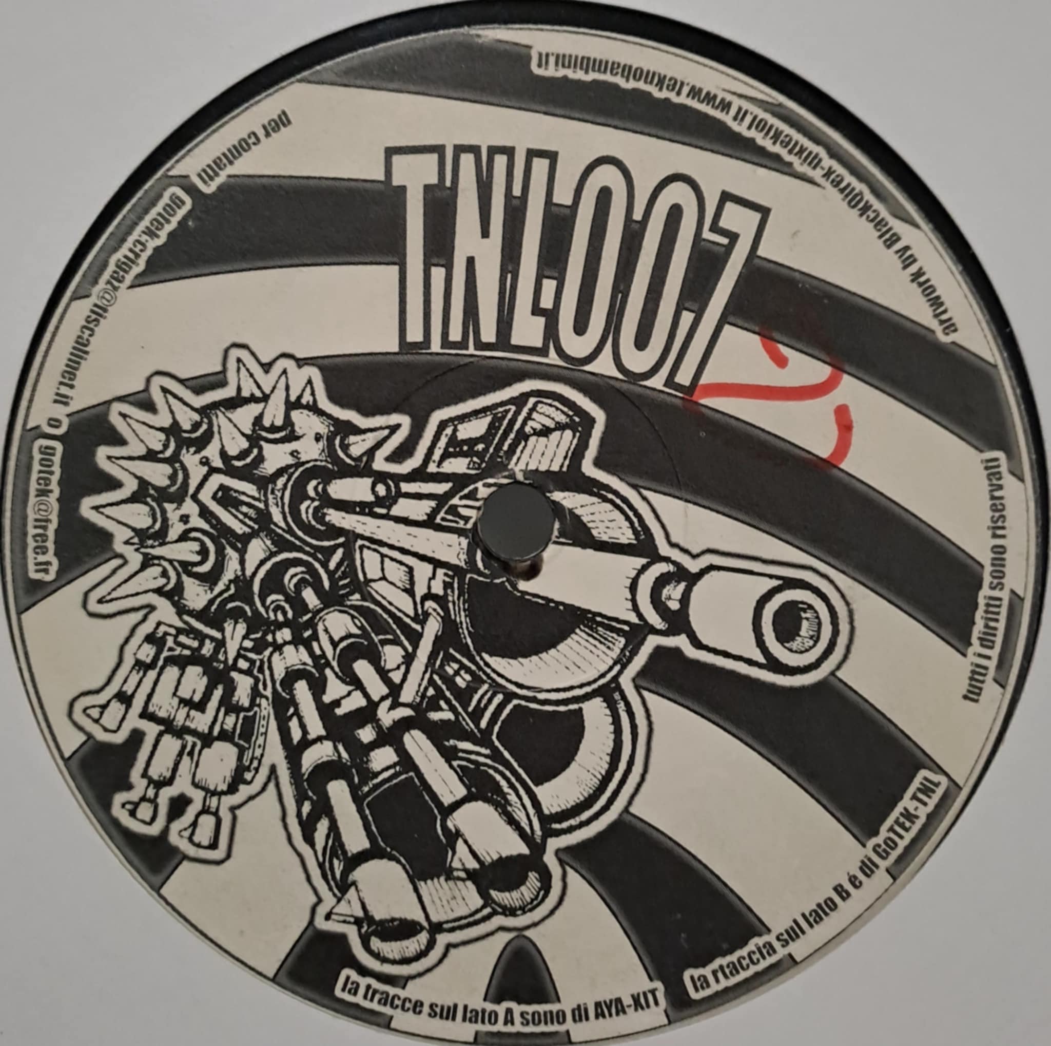 Tek No Logique 007 - vinyle tribe