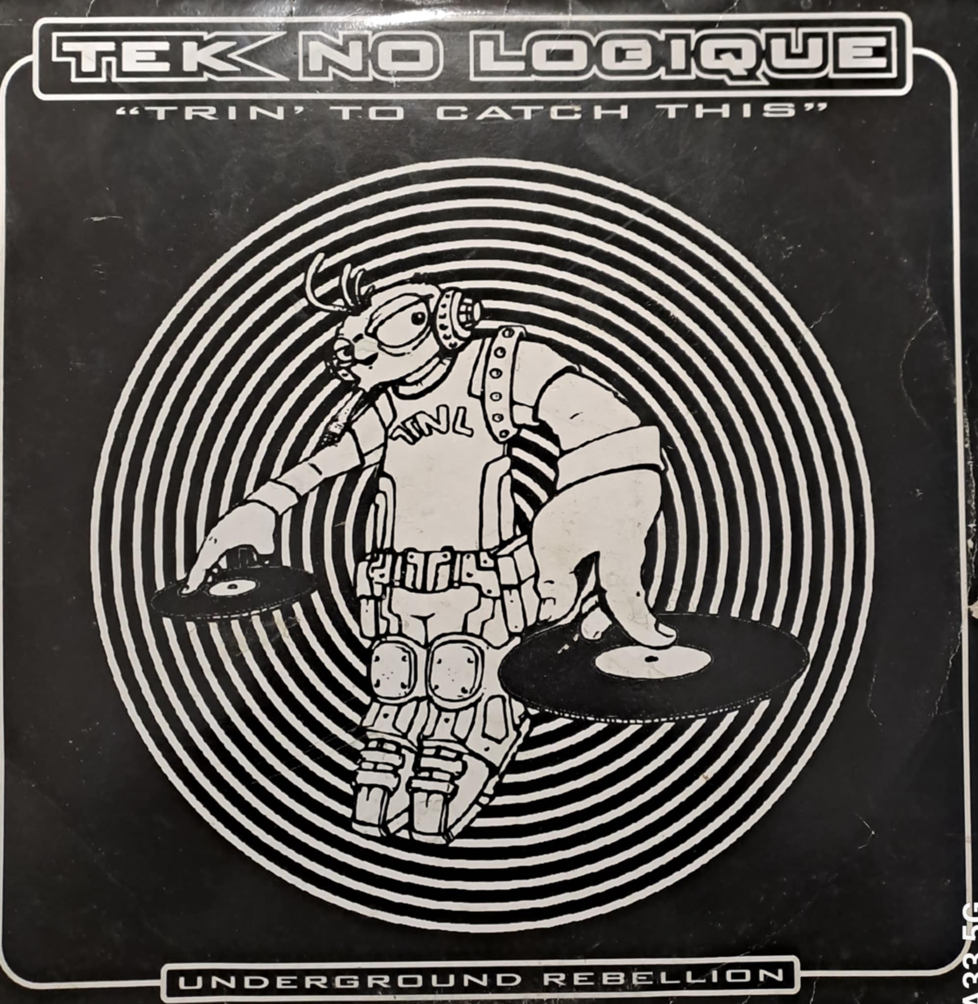 Tek No Logique DBL 001 (double album) - vinyle freetekno