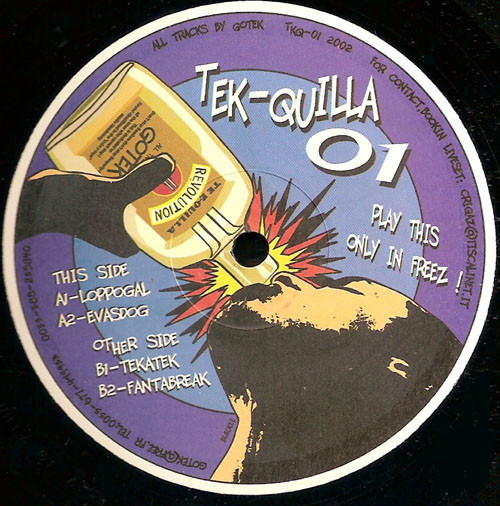 Tek-Quilla 01 - vinyle freetekno