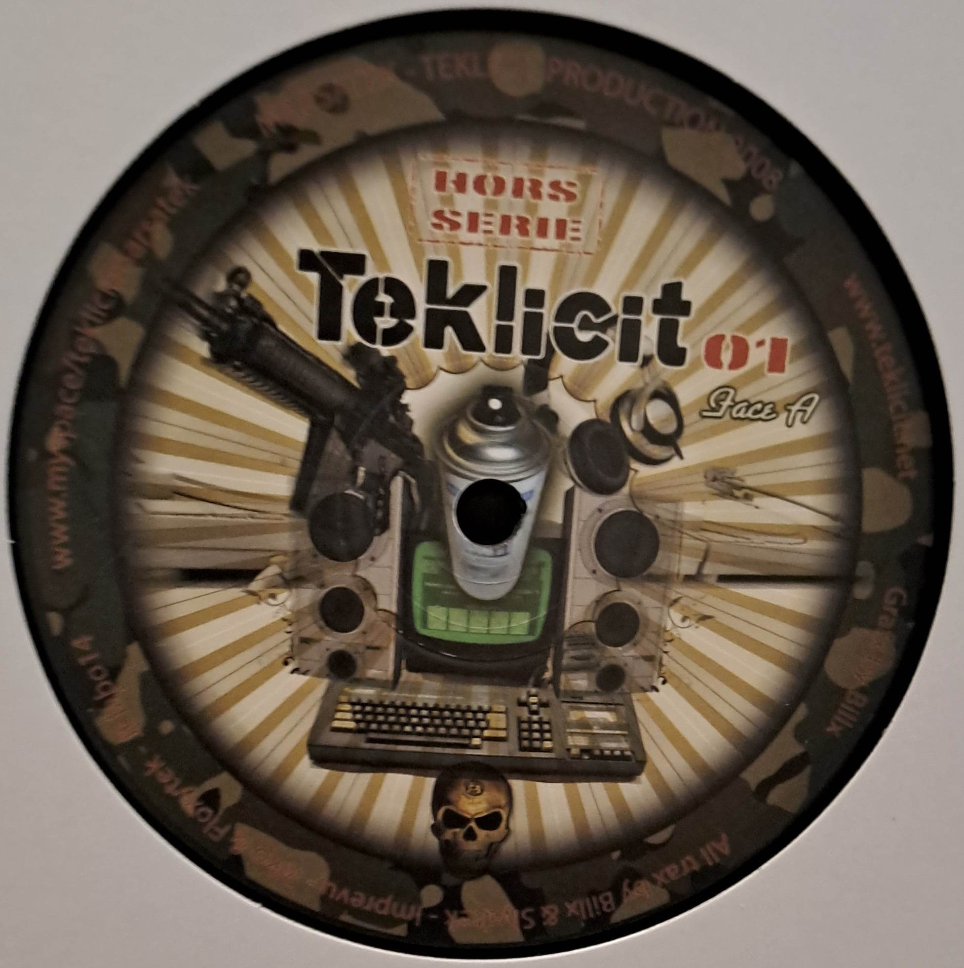 Teklicit Hors Serie 01 - vinyle freetekno