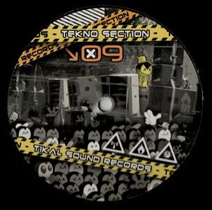 Tekno Section 09 (toute dernière copie en stock) - vinyle acid