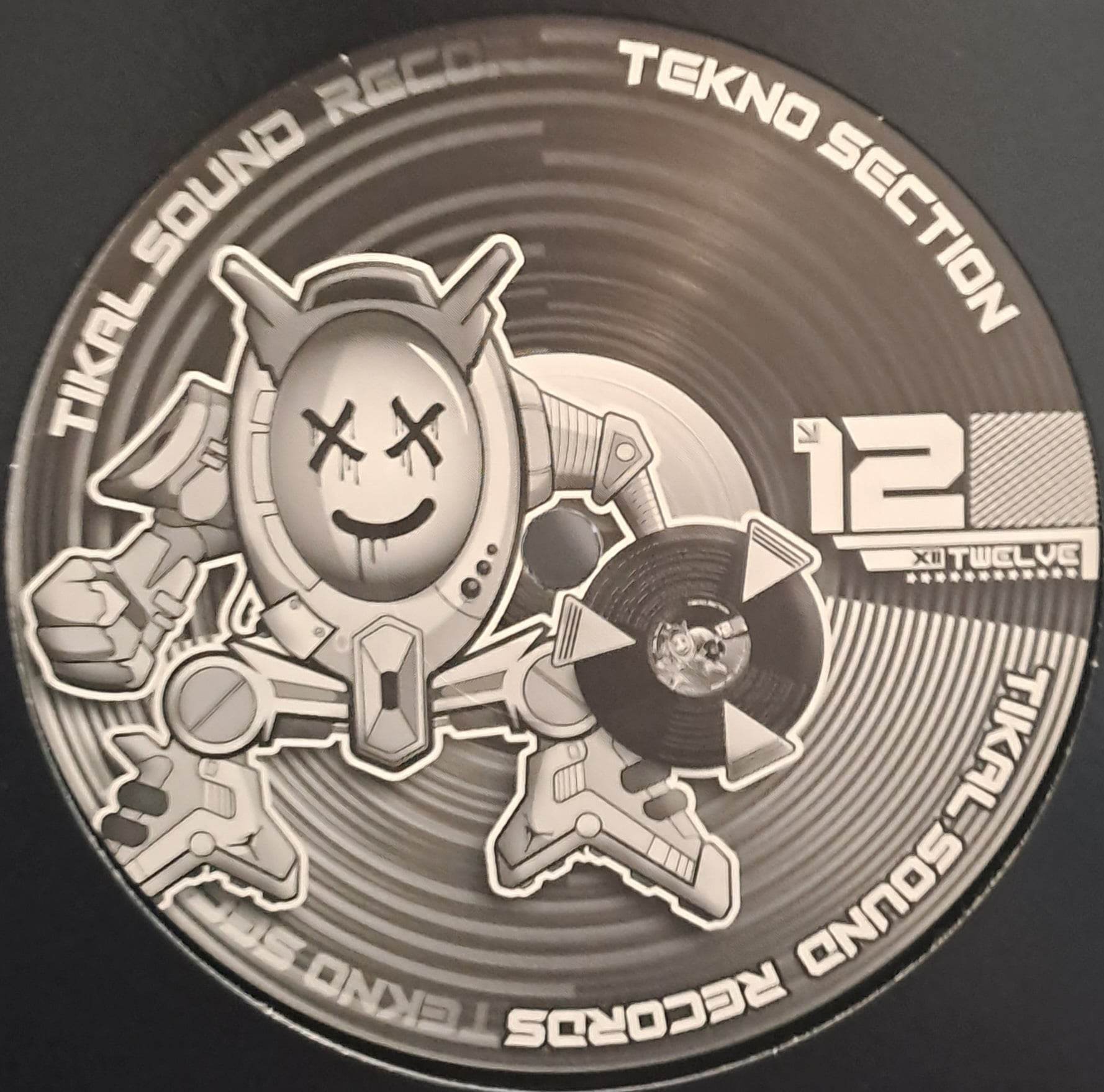 Tekno Section 12 (dernières copies en stock) - vinyle freetekno