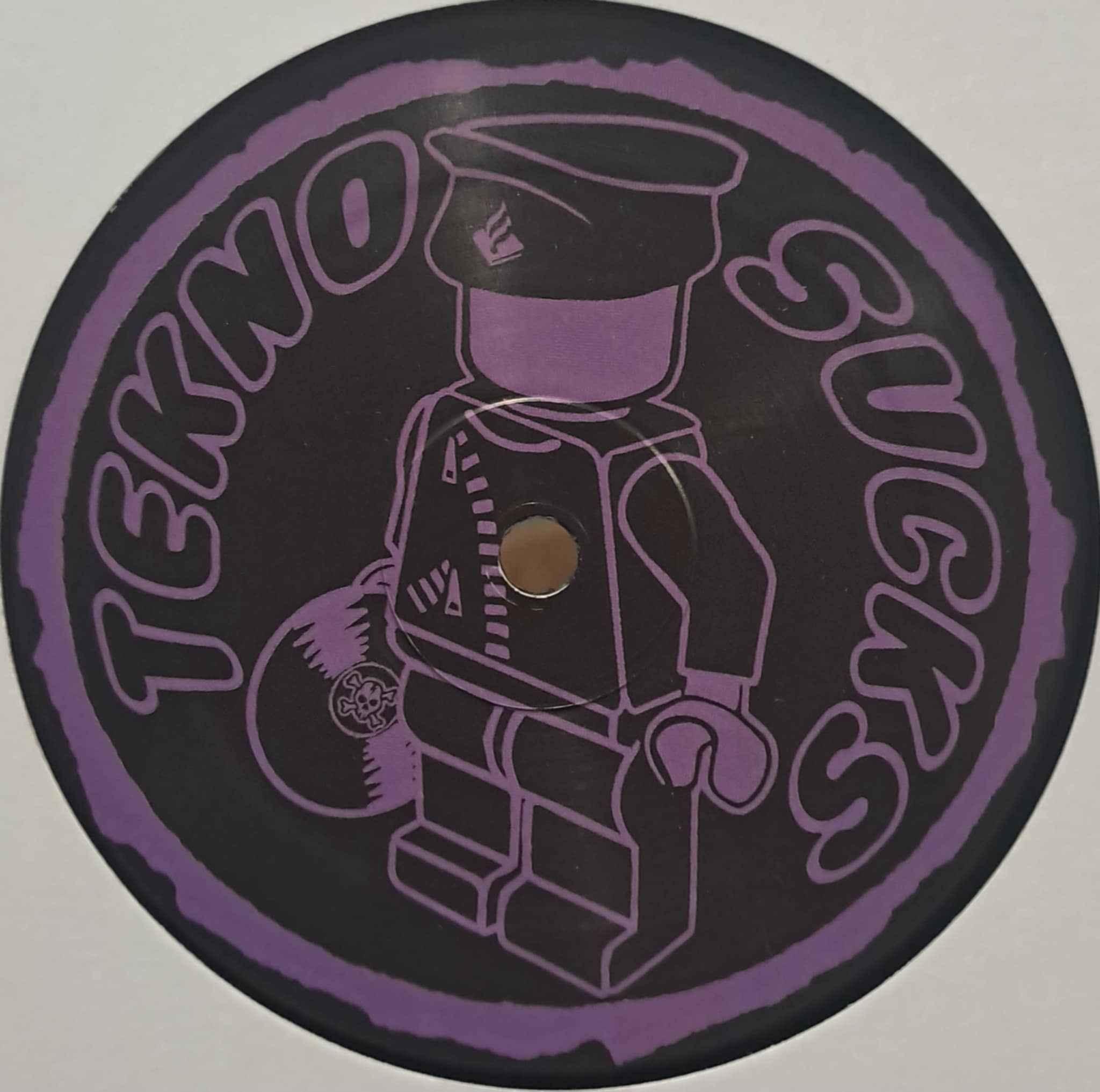 Tekno Sucks Records 100% Dexco - vinyle freetekno