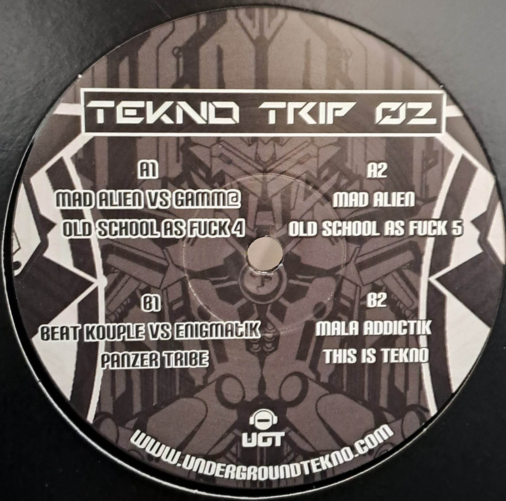 Tekno Trip 02 RP (dernières copies en stock) - vinyle freetekno
