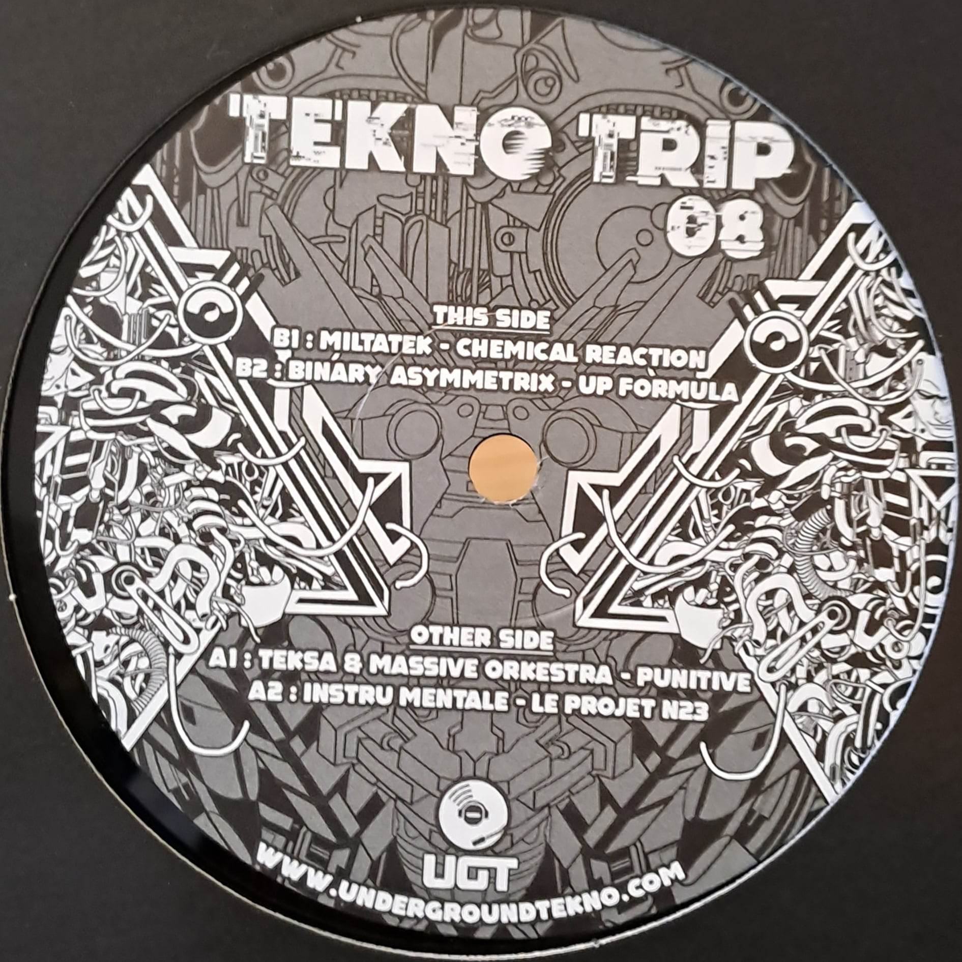 Tekno Trip 08 - vinyle freetekno