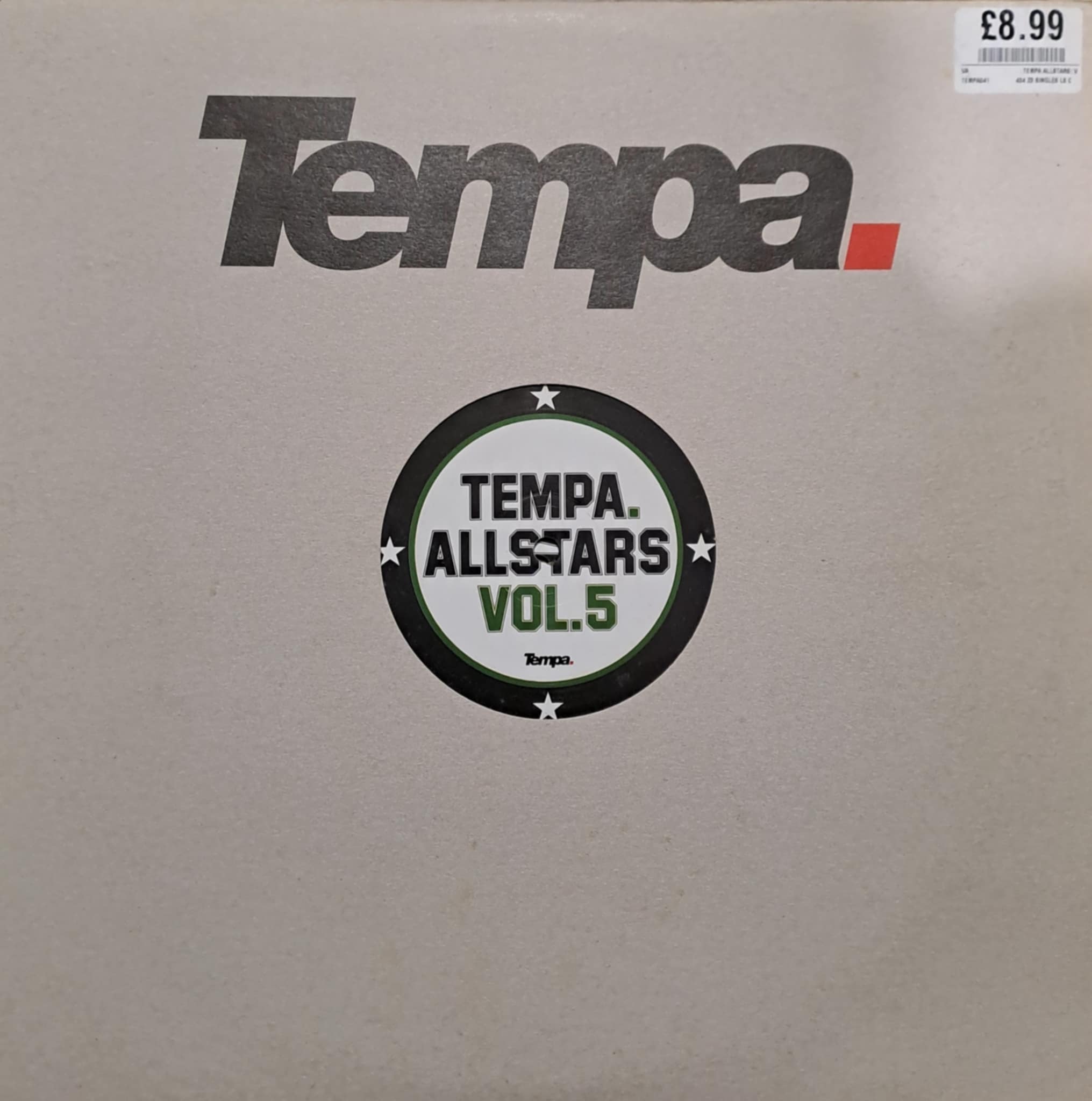 Tempa 041 (double album) - vinyle dubstep