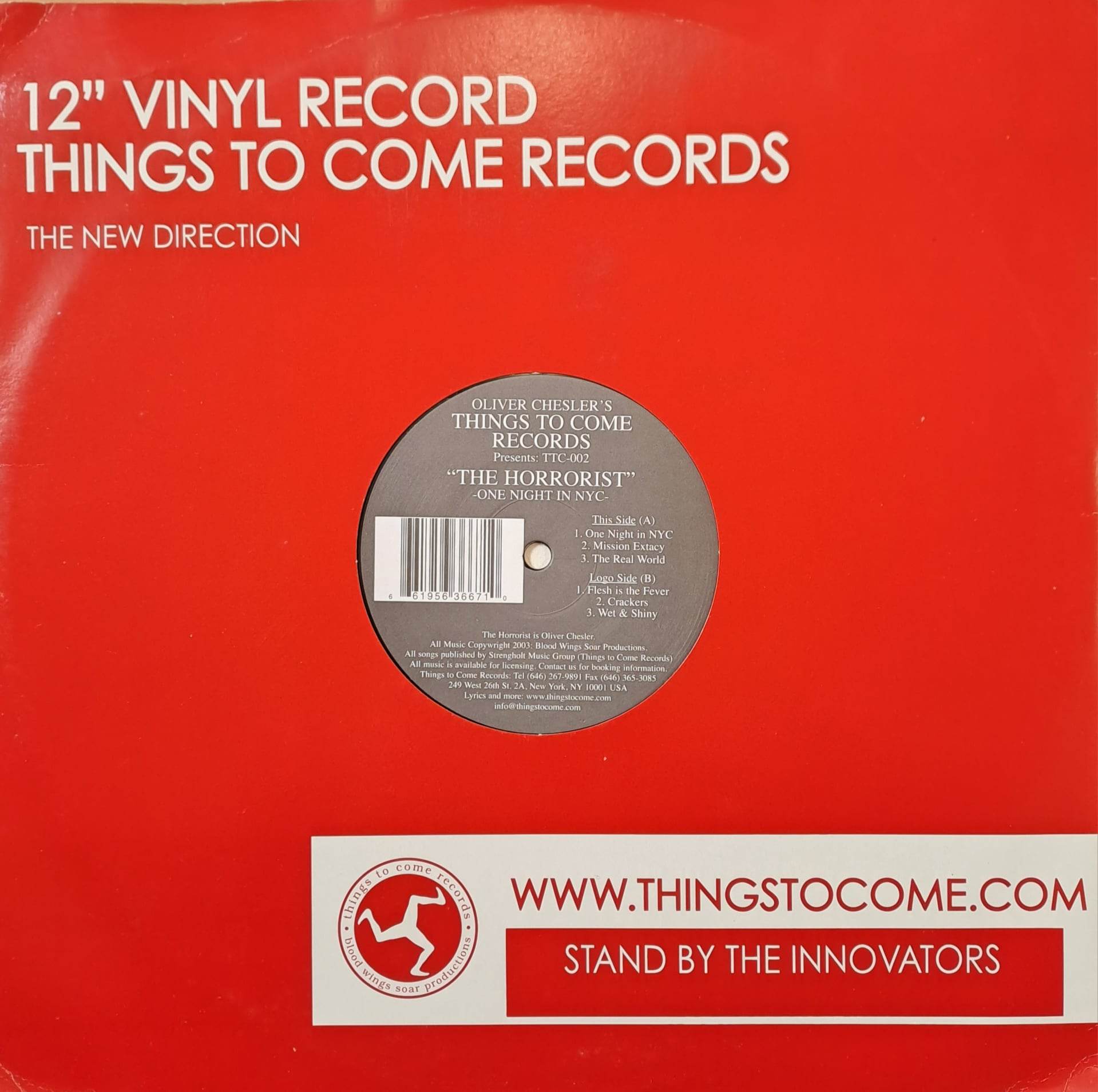 Things To Come Records 02 - vinyle hardcore
