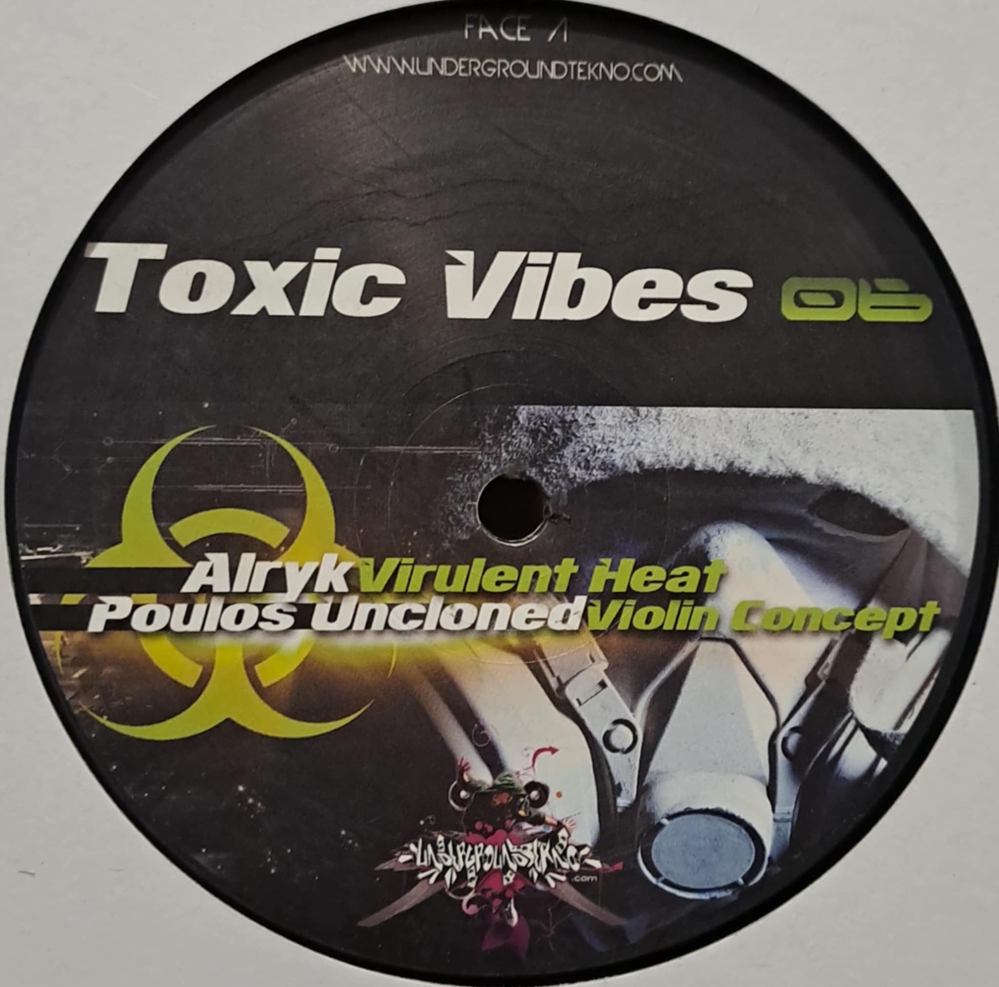 Toxic Vibes 06 - vinyle freetekno