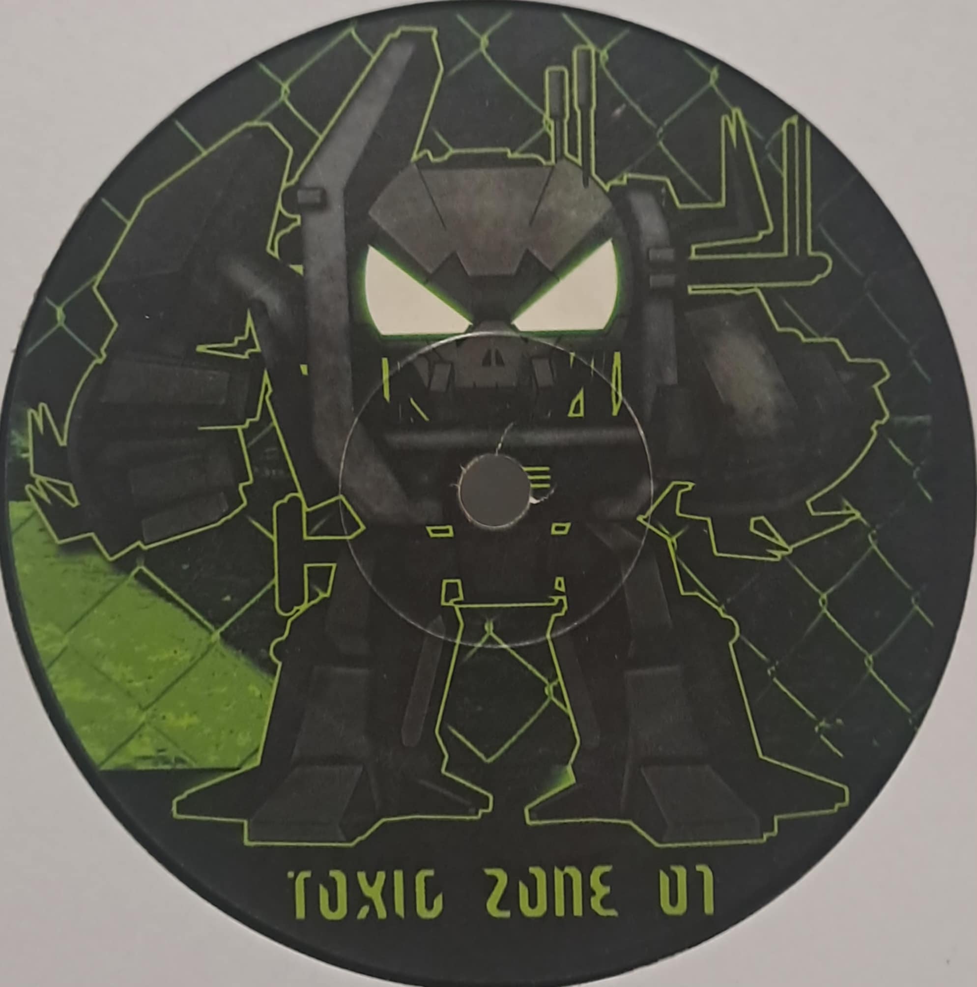 Toxic Zone 01 - vinyle freetekno