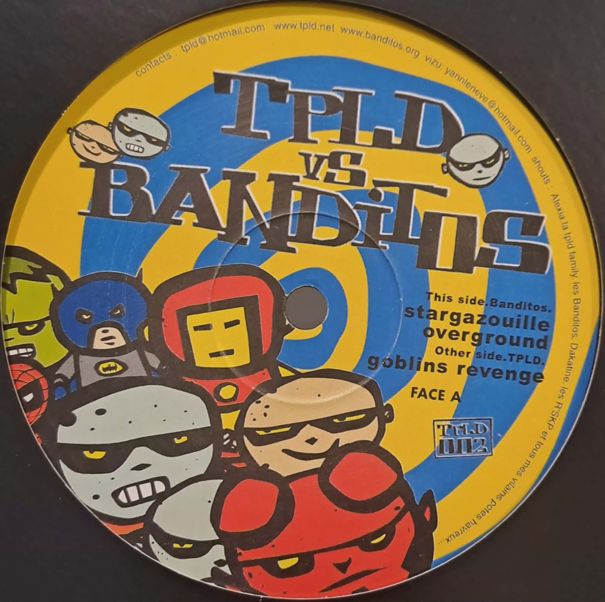 TPLD 002 - vinyle freetekno