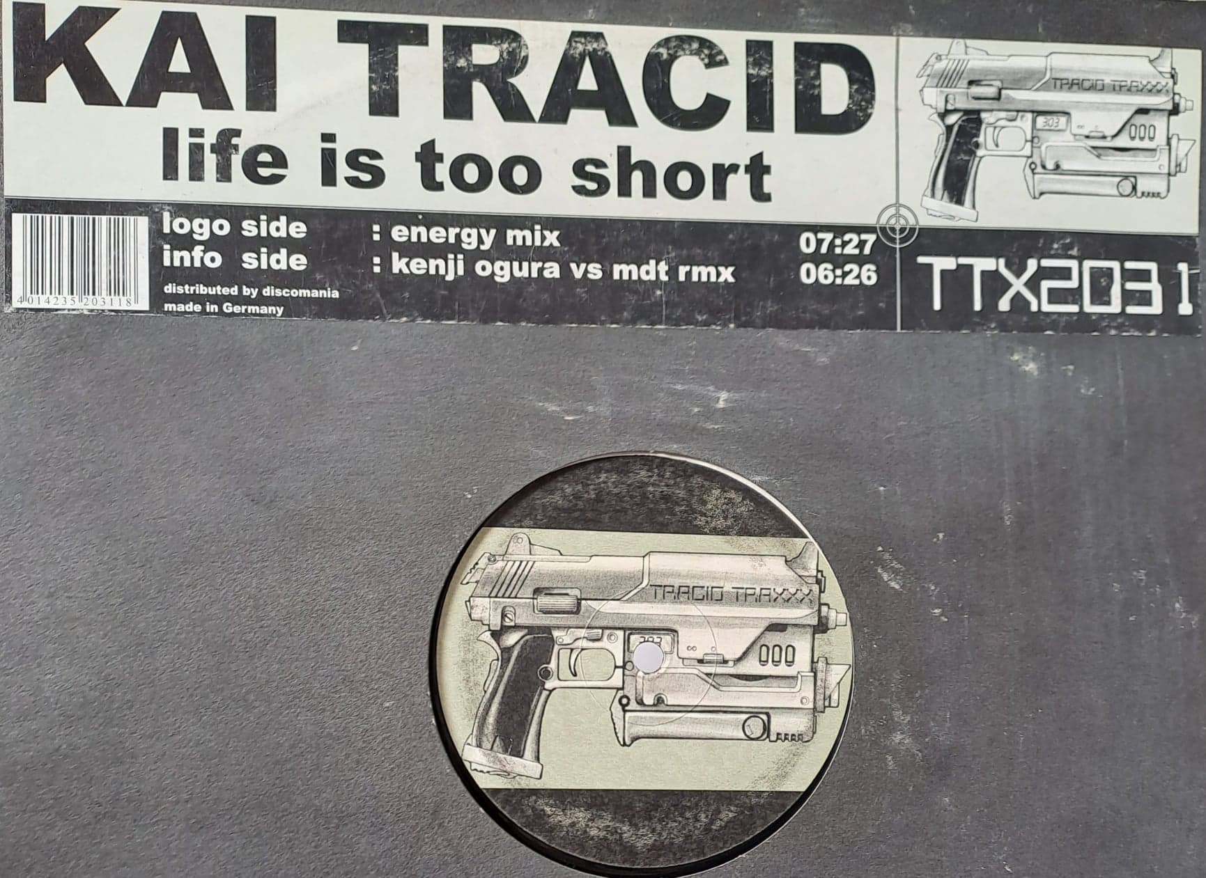 Tracid Traxxx 2031 - vinyle Hard Trance