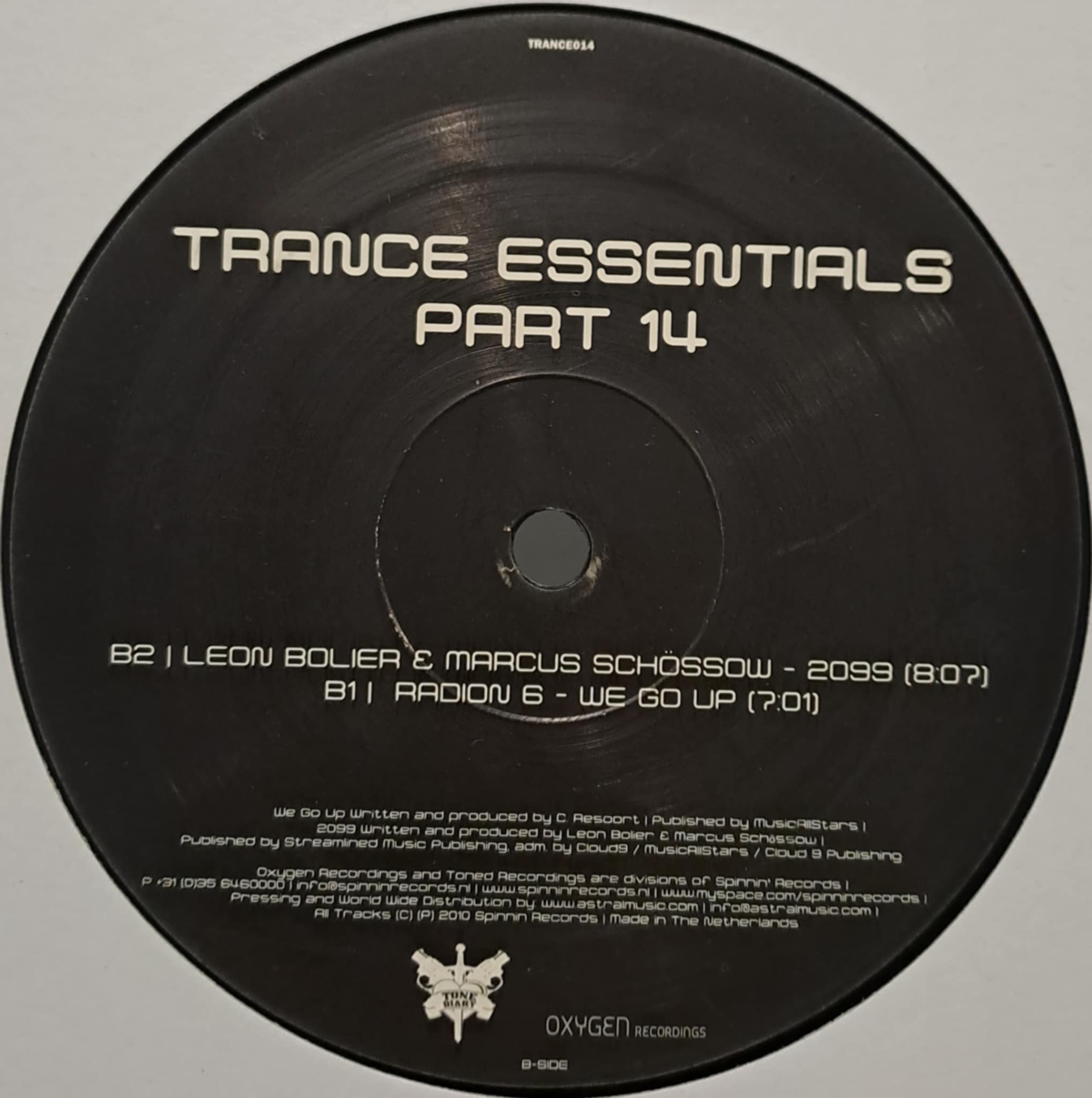 Trance Essentials Part 14 - vinyle Trance