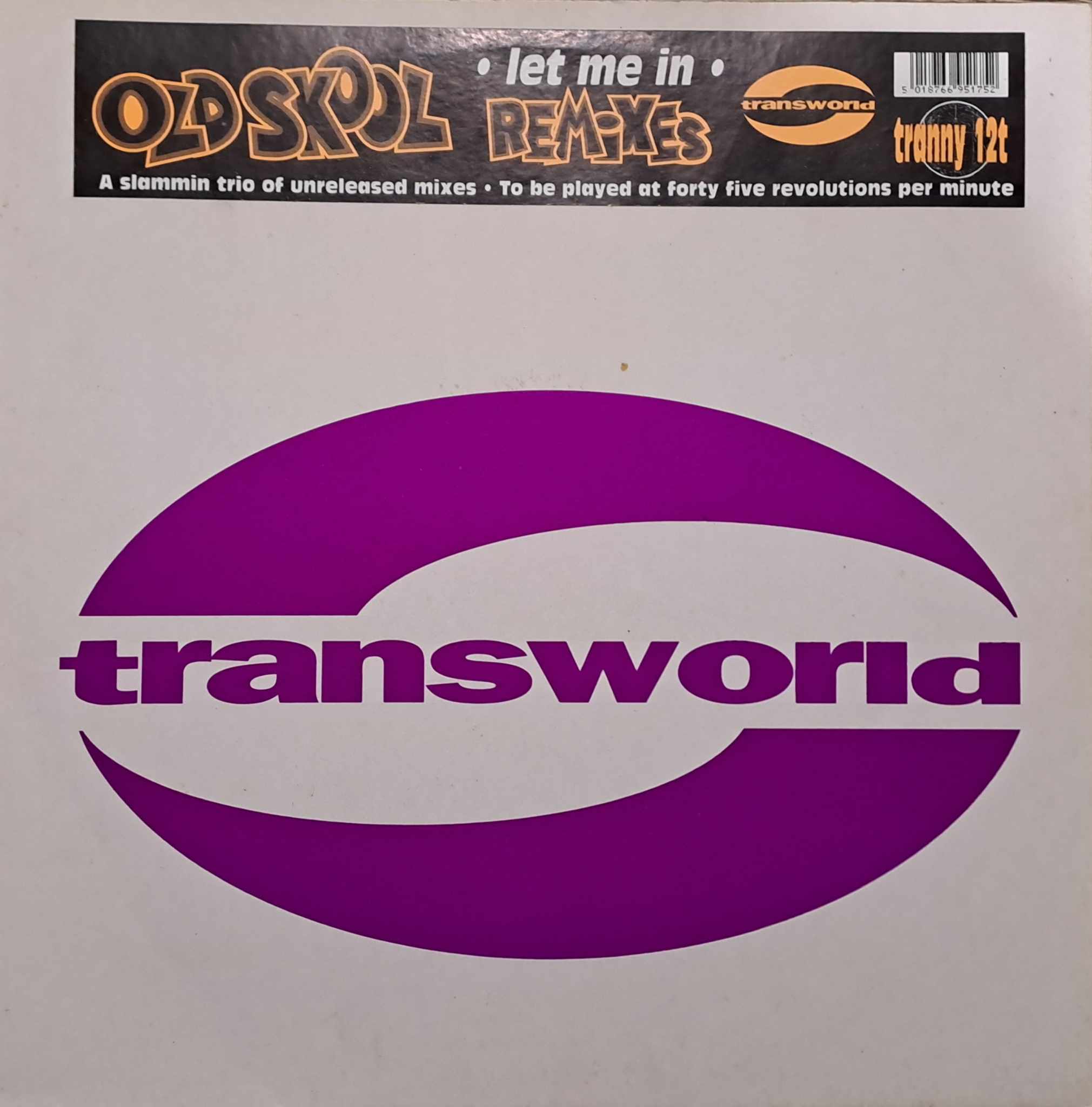 Tranny 12T - vinyle Trance