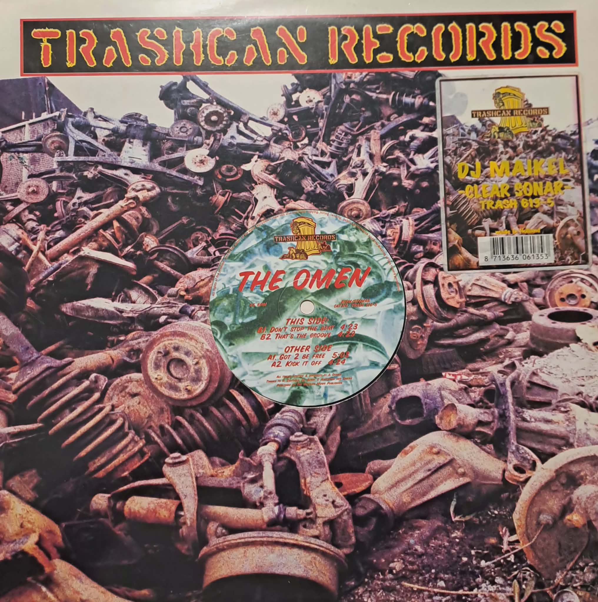 Trashcan Records 616-5 - vinyle gabber