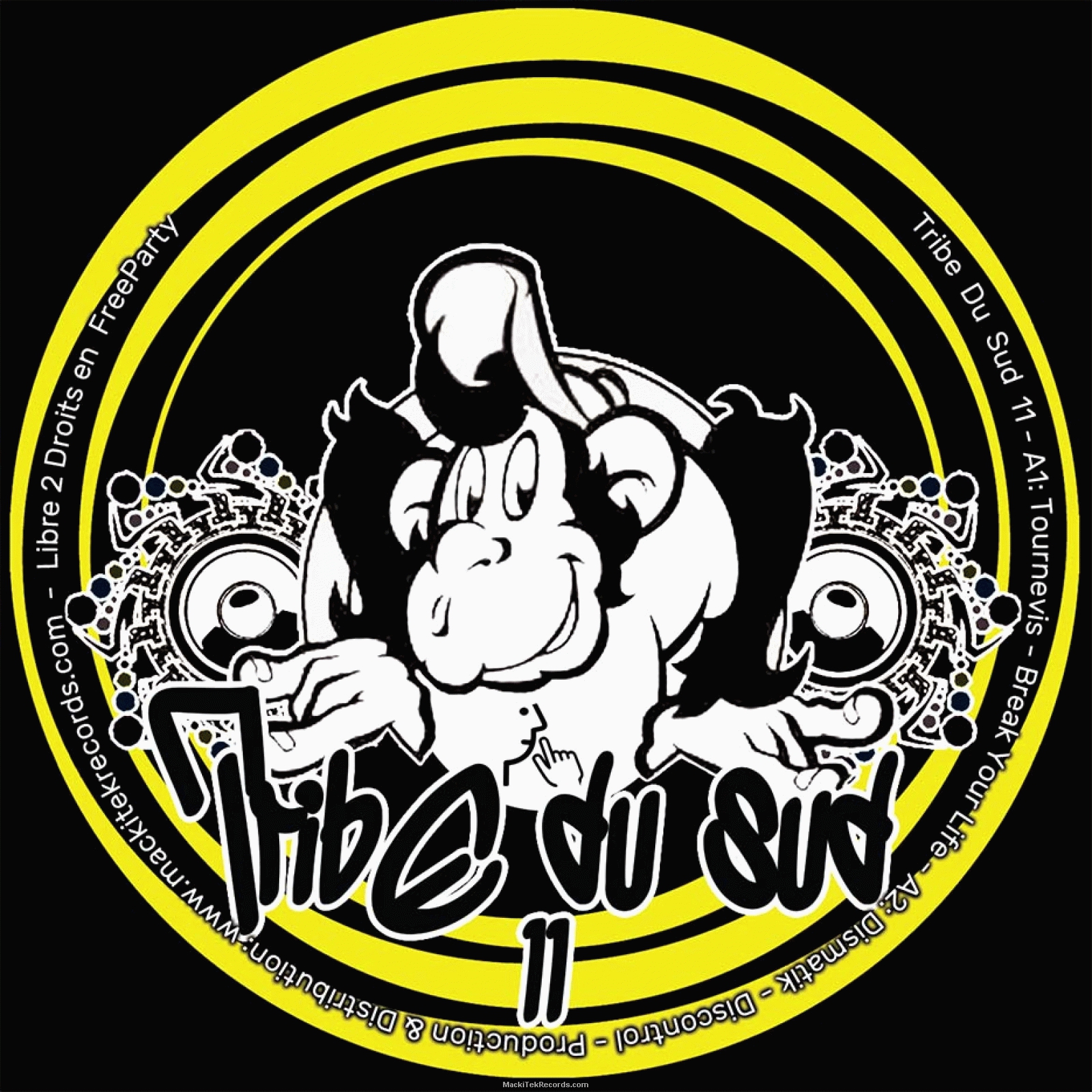 Tribe Du Sud 11 - vinyle freetekno