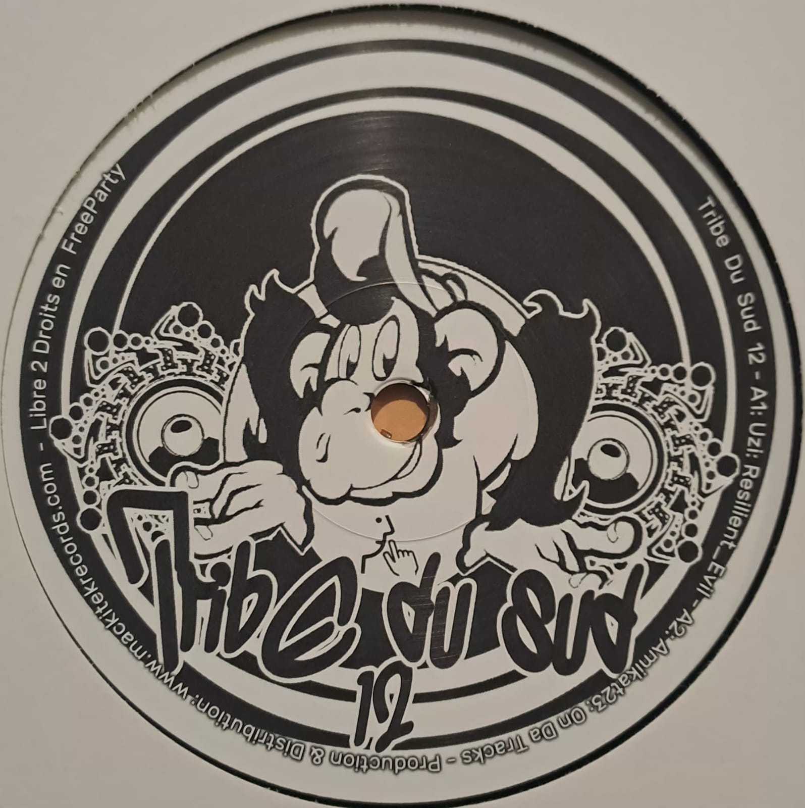Tribe Du Sud 12 - vinyle freetekno
