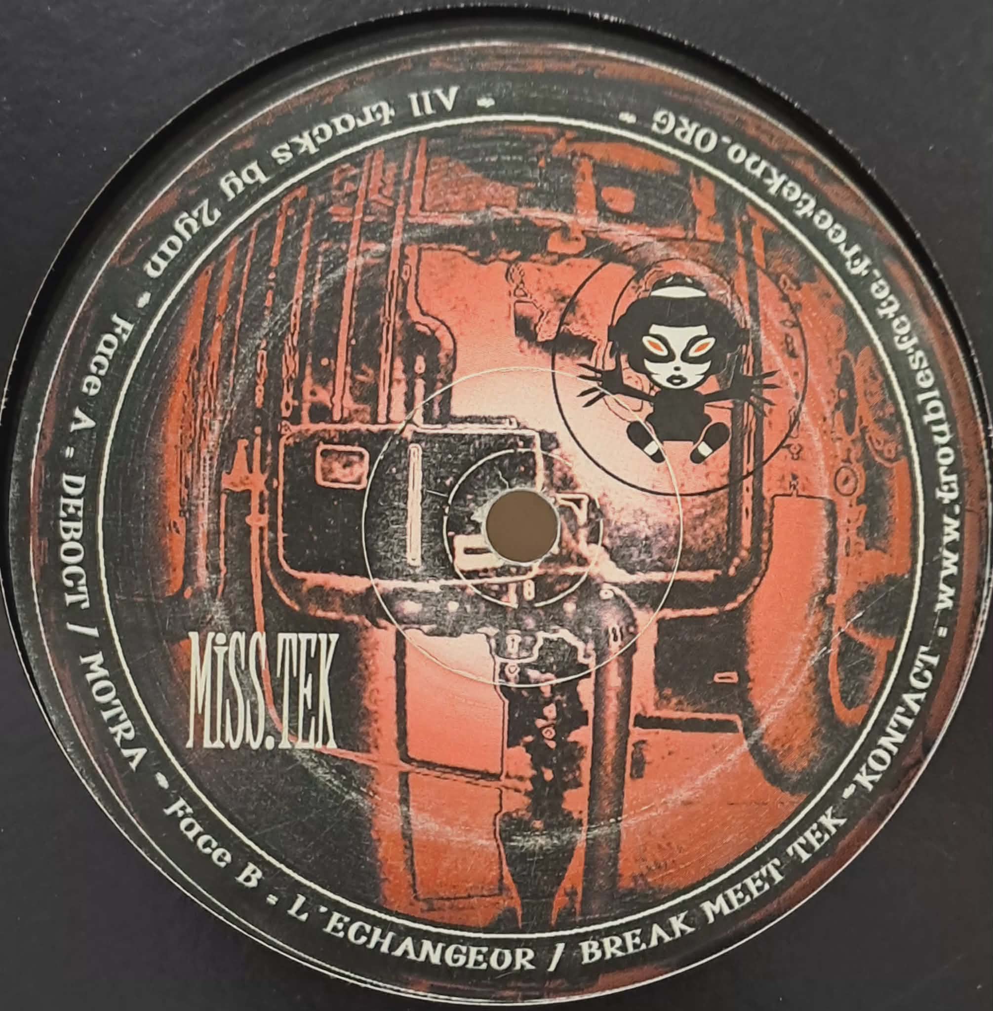 Troubles Fete 003 - vinyle freetekno