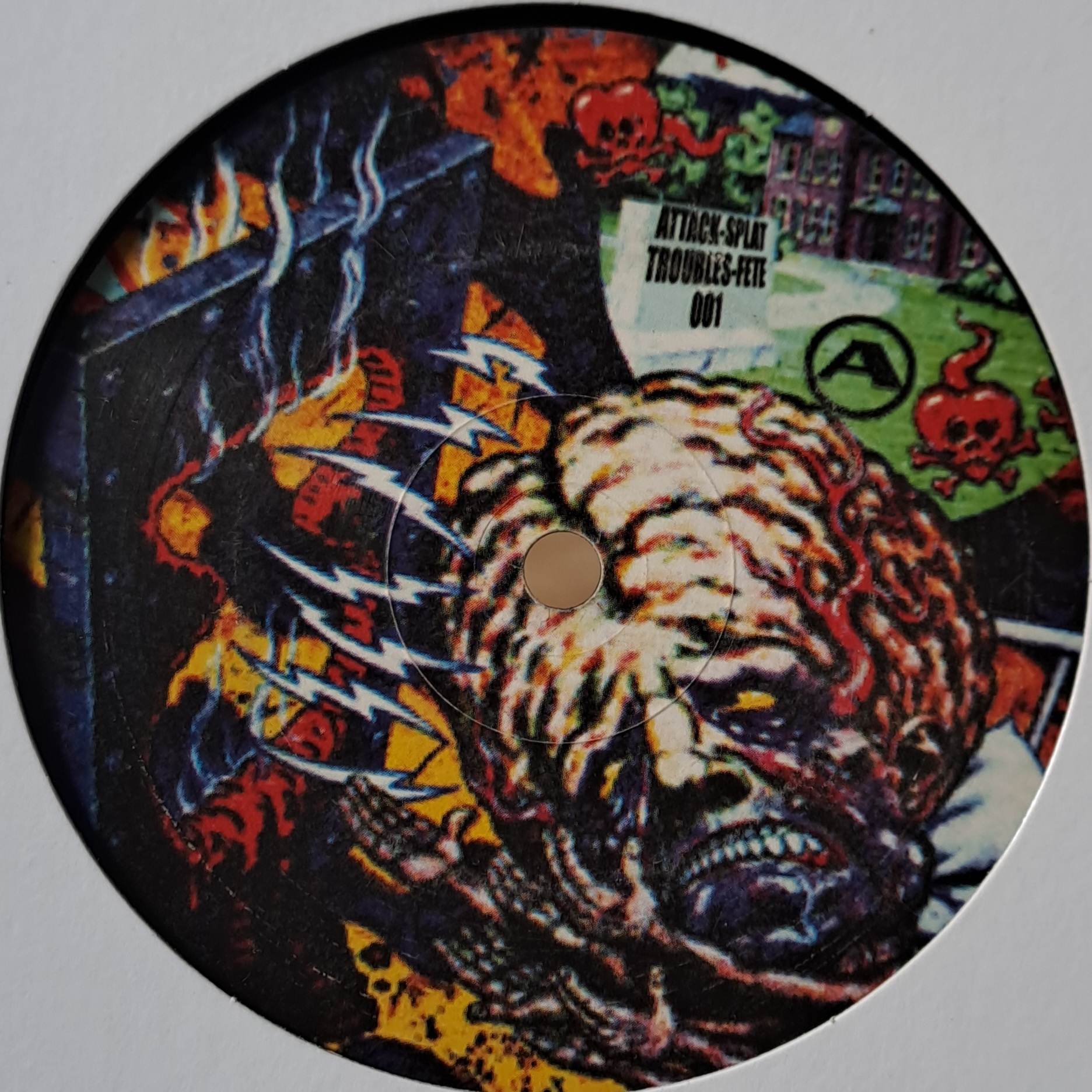 Troubles Fete 01 - vinyle freetekno