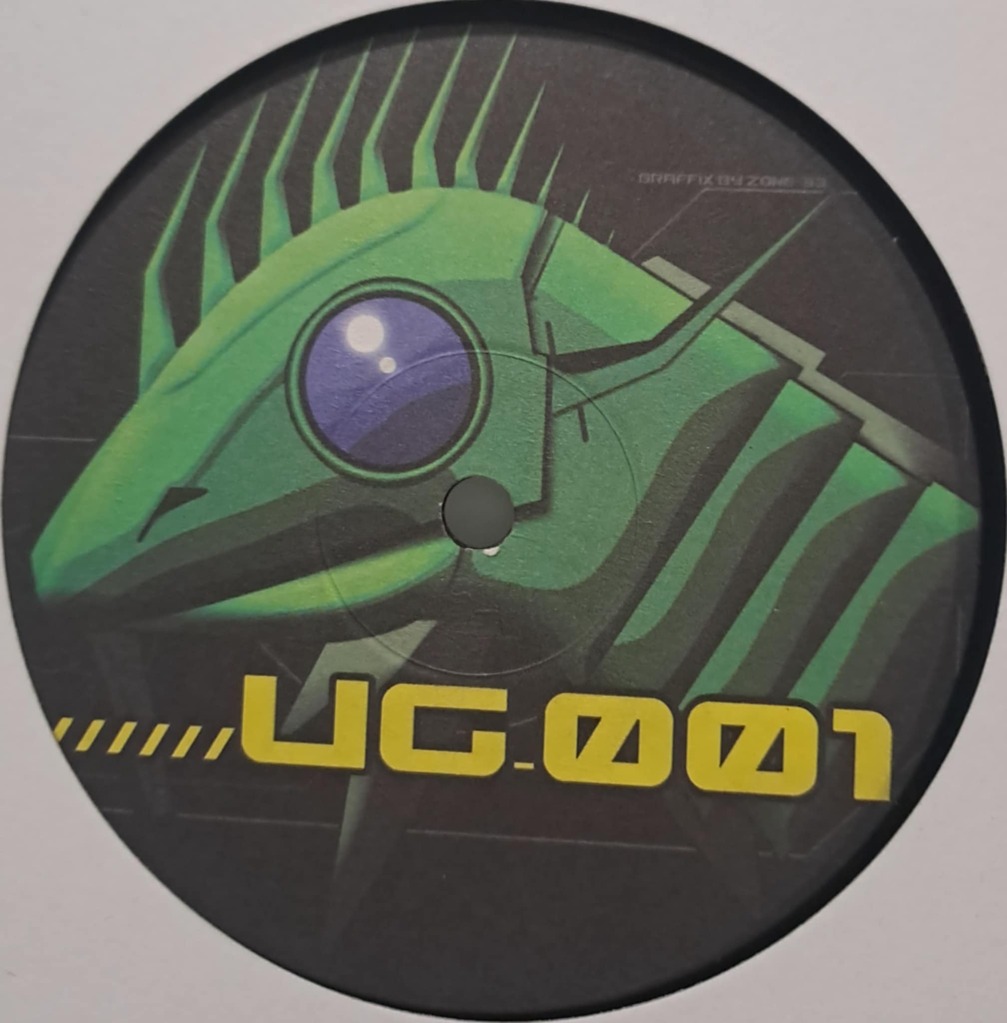 Ug Music 001 - vinyle freetekno