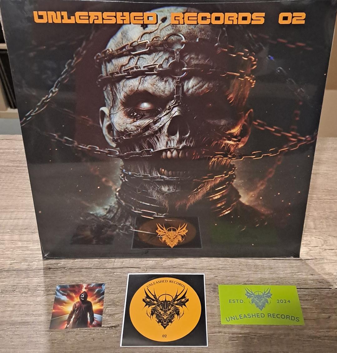 Unleashed Records 02 + stickers - vinyle hardcore