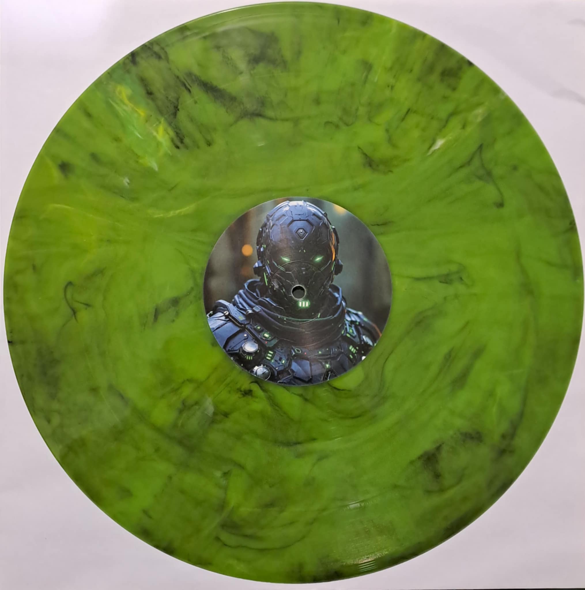 Unleashed Records 04 Marbré - vinyle speedcore