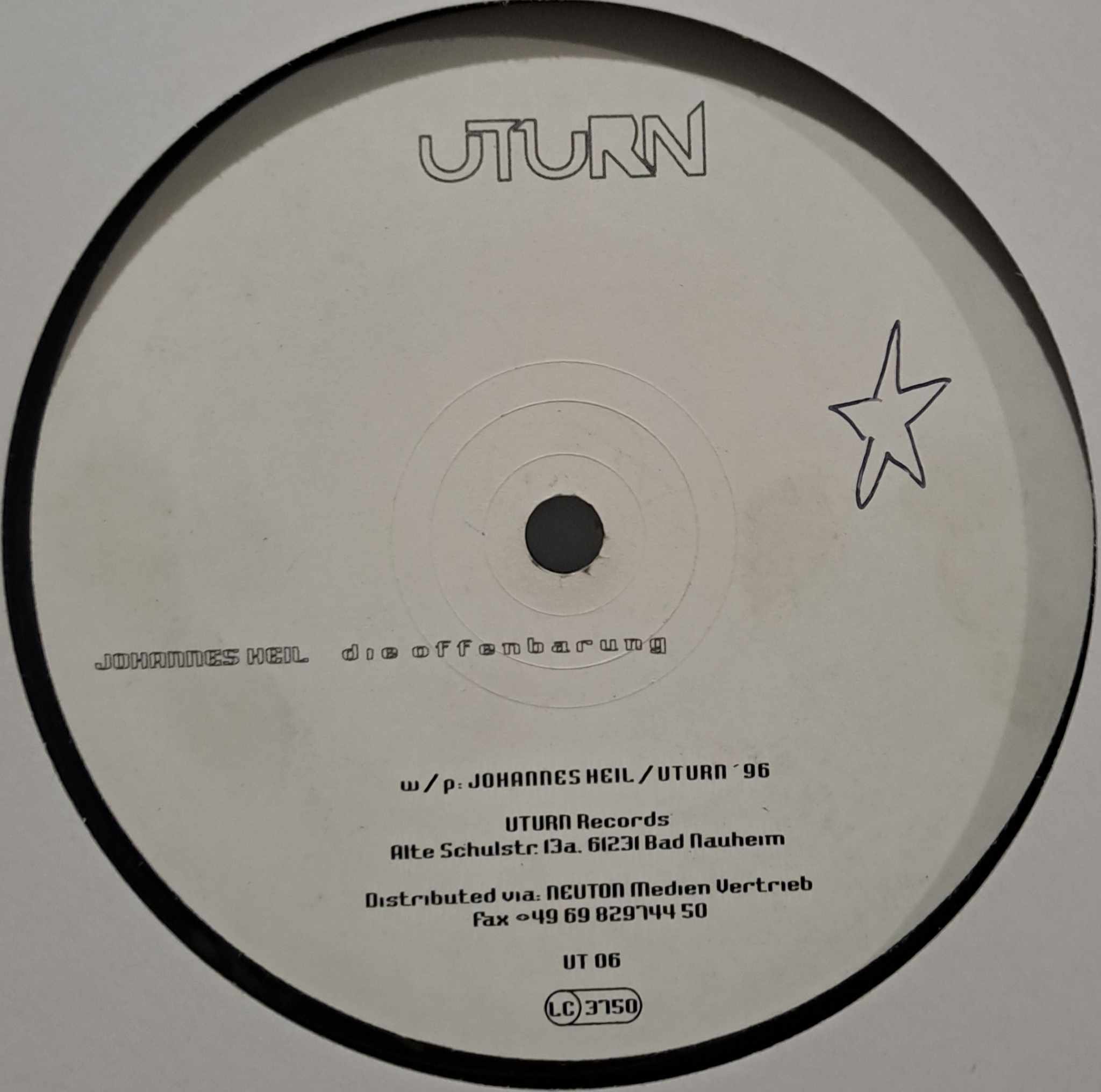 Uturn 06 - vinyle freetekno