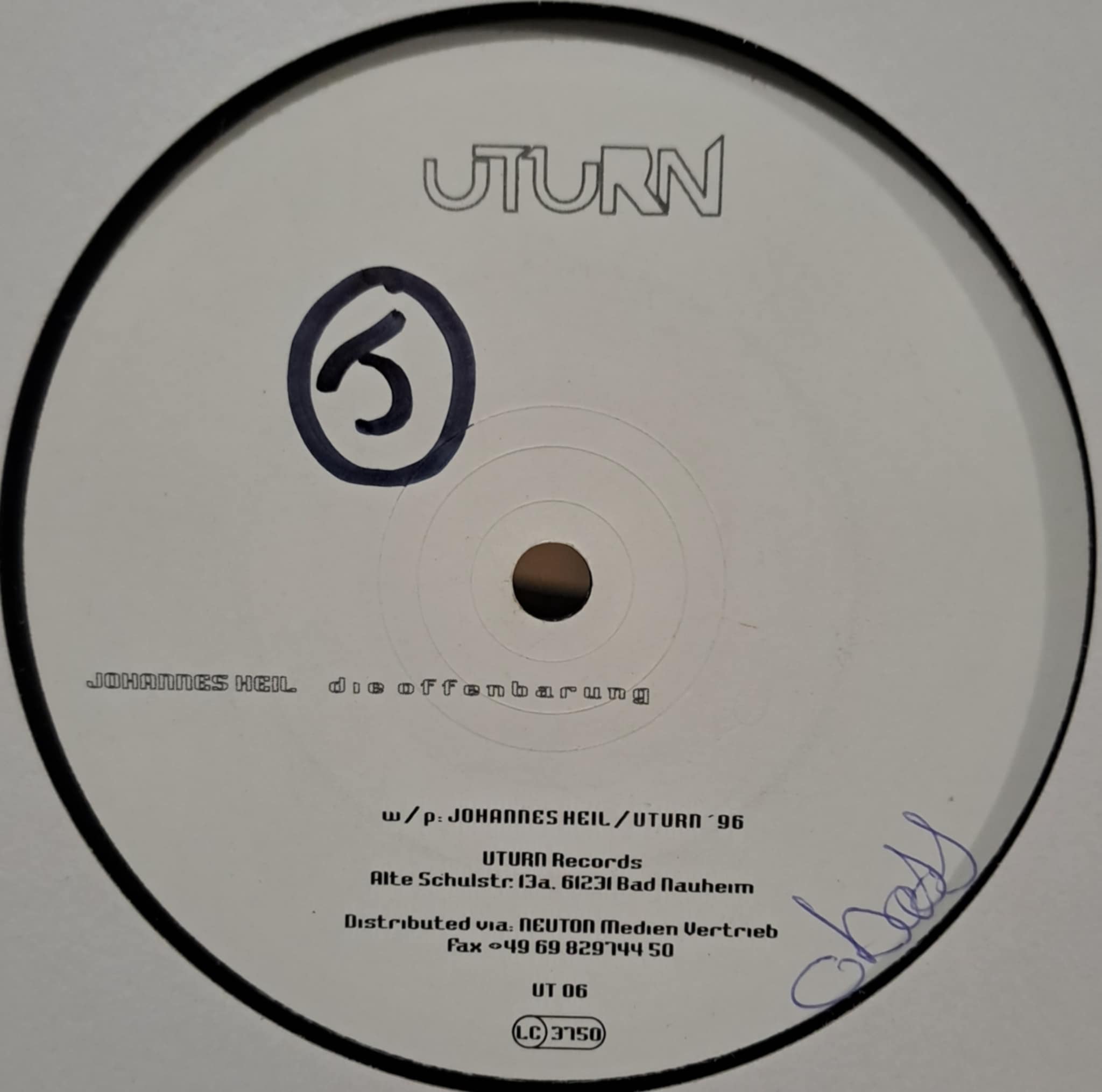 Uturn 06 RP - vinyle techno