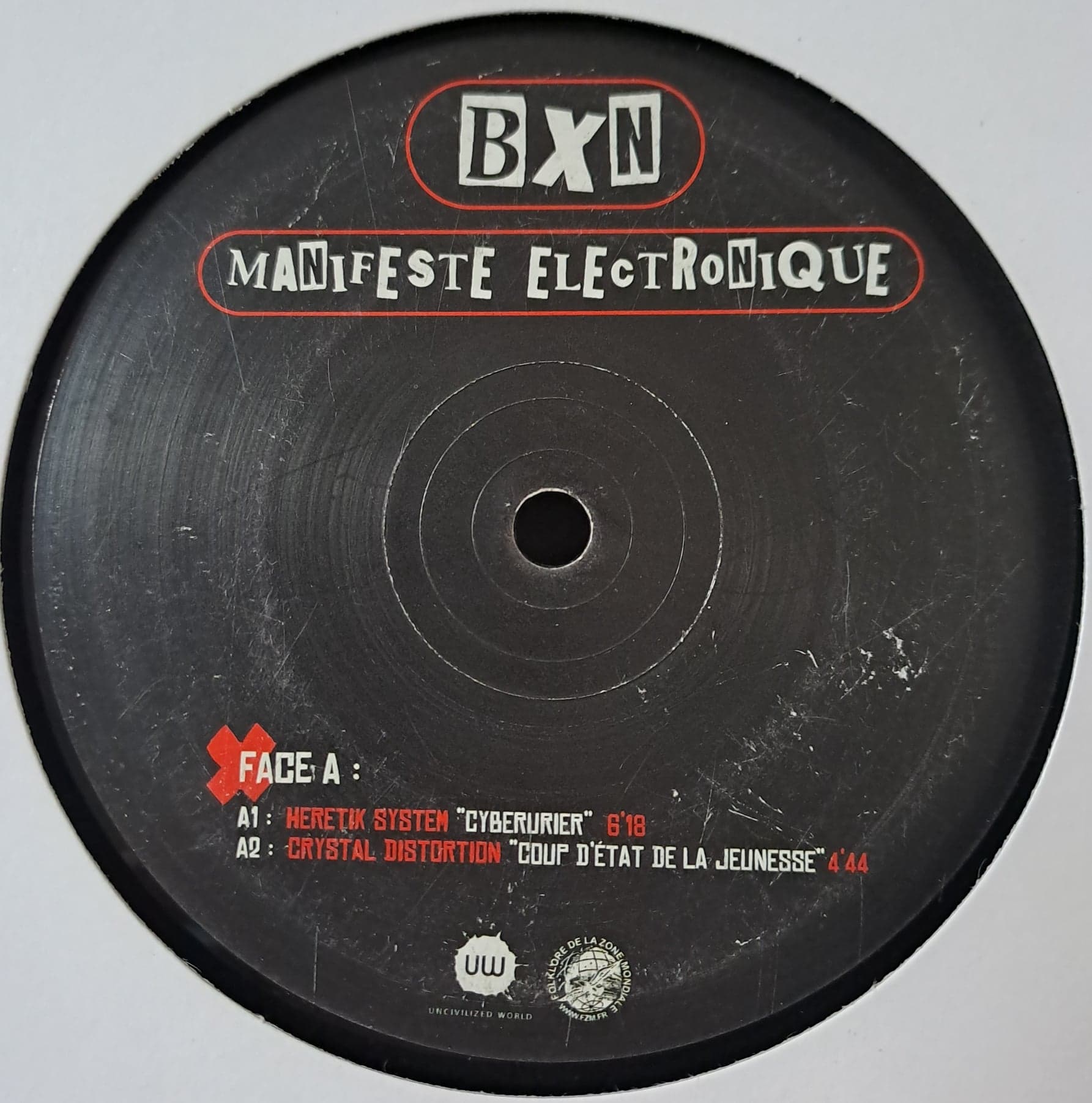 UWe 226 (Manifeste Electronique) - vinyle hardcore