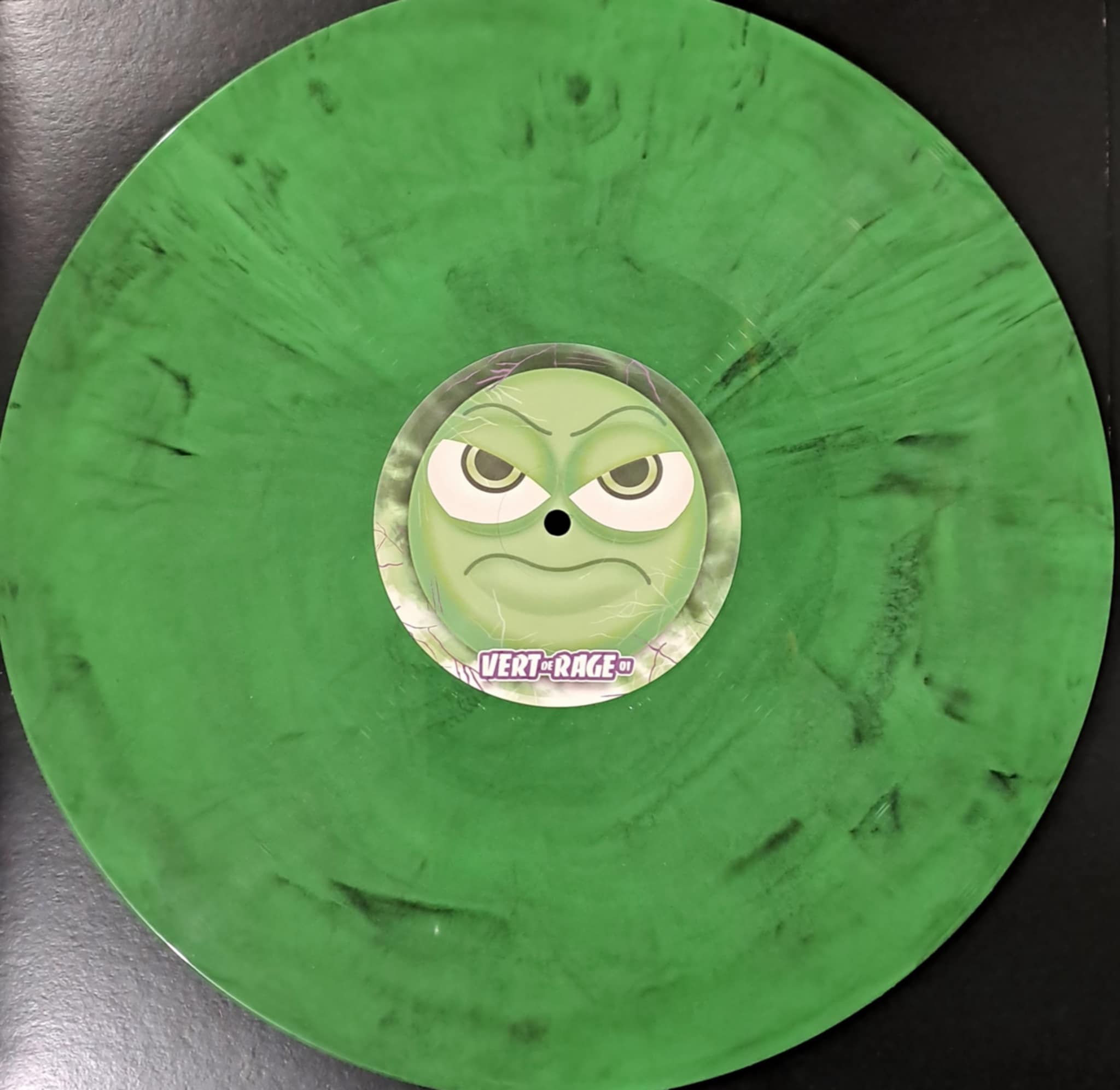 Vert De Rage 01 - vinyle freetekno