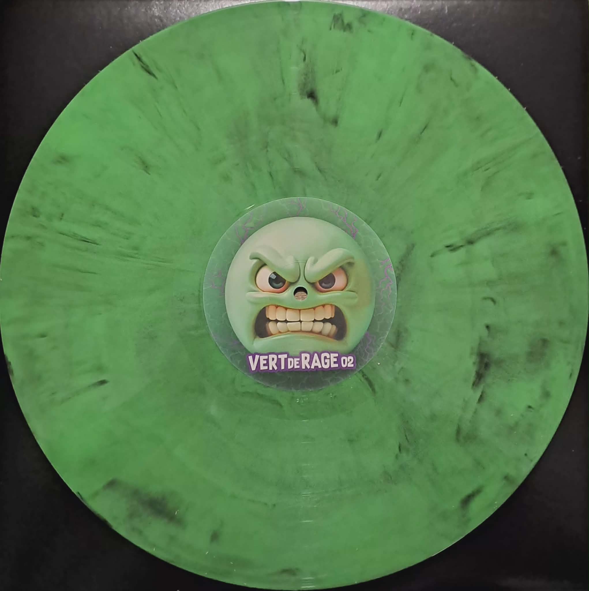 Vert De Rage 02 - vinyle freetekno