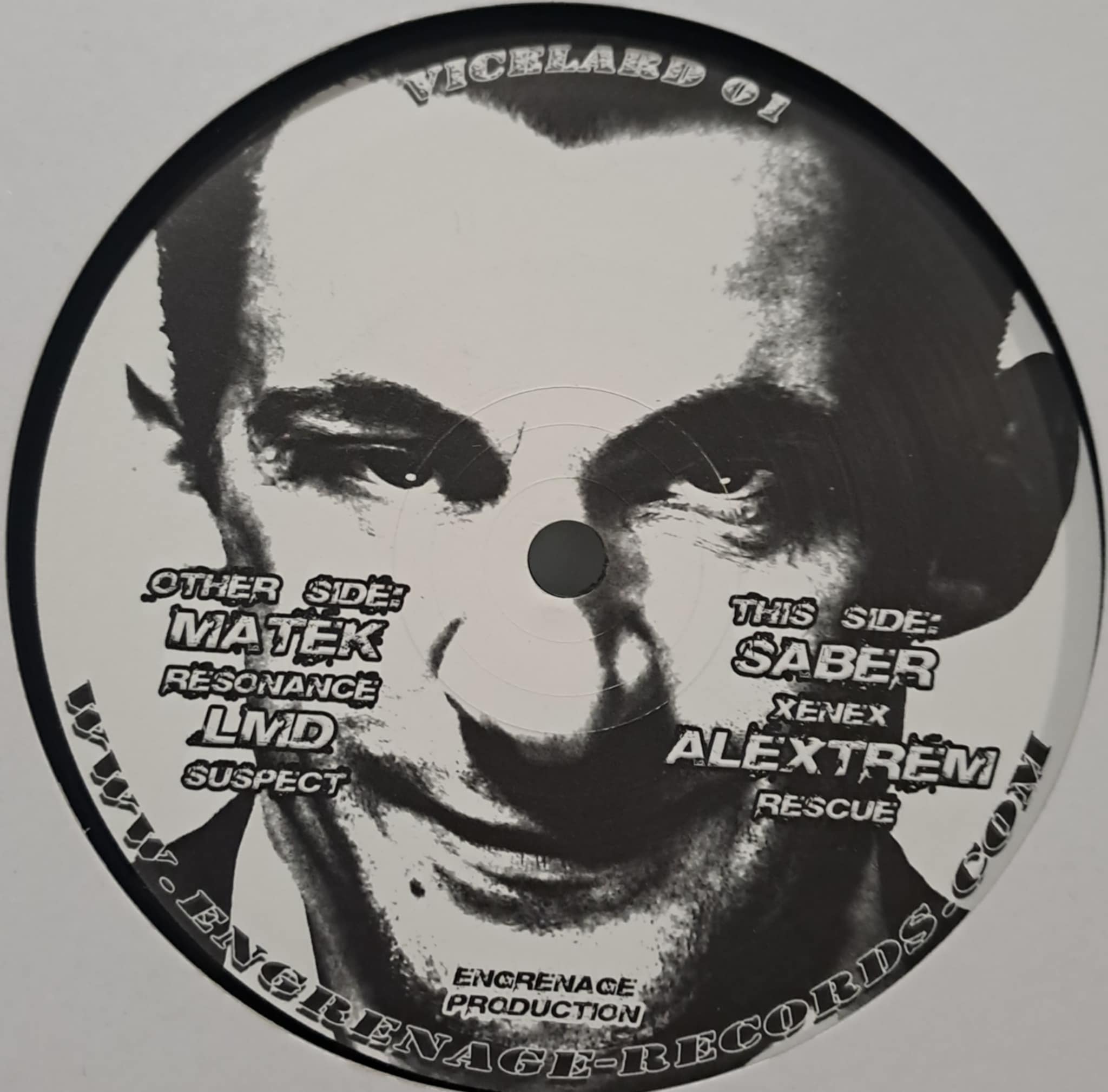 Vicelard 01 - vinyle freetekno