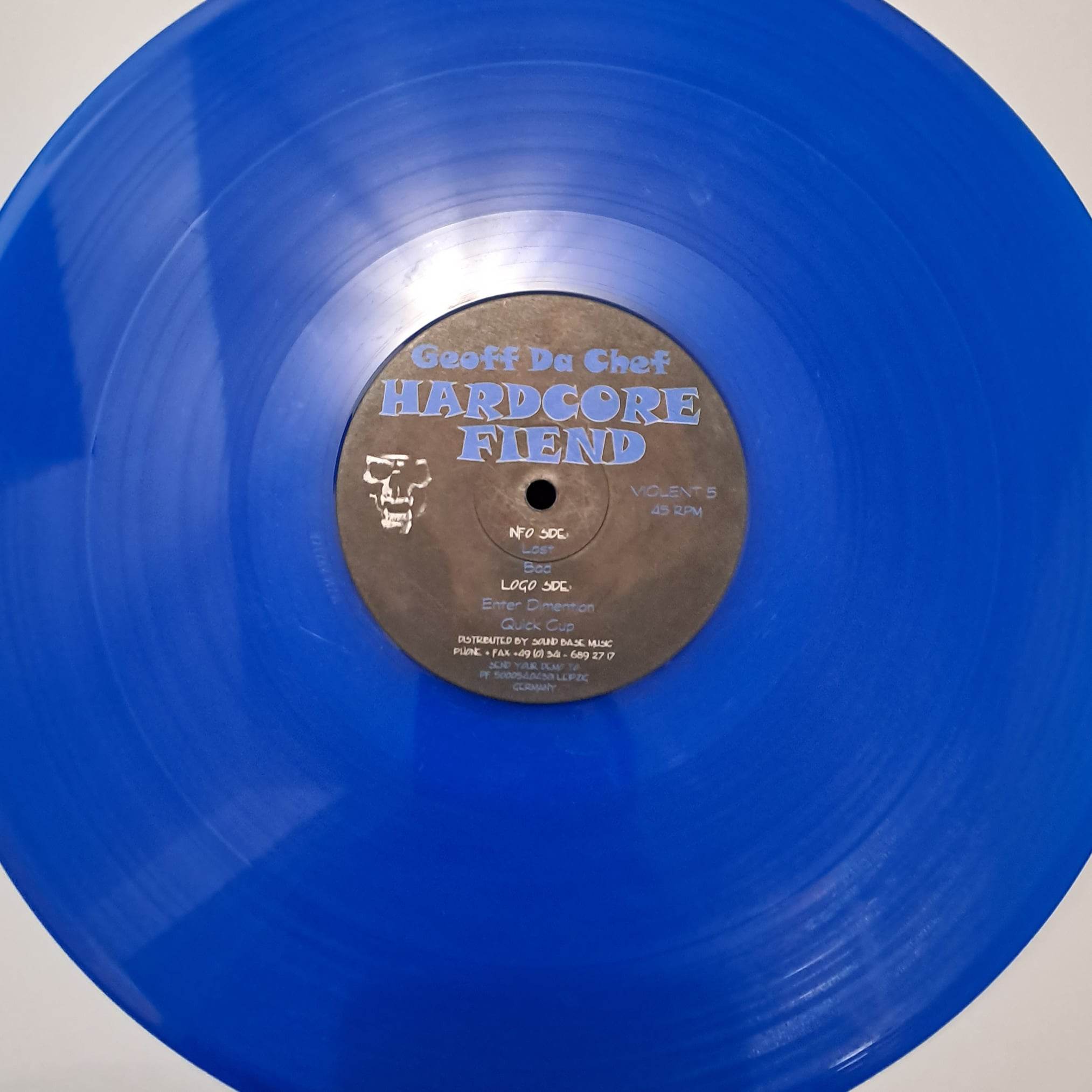 Violent 05 (bleu) - vinyle hardcore