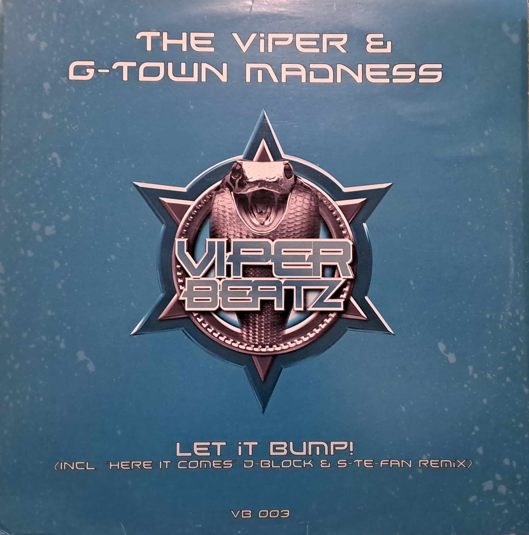 Viper Beatz 003 - vinyle gabber