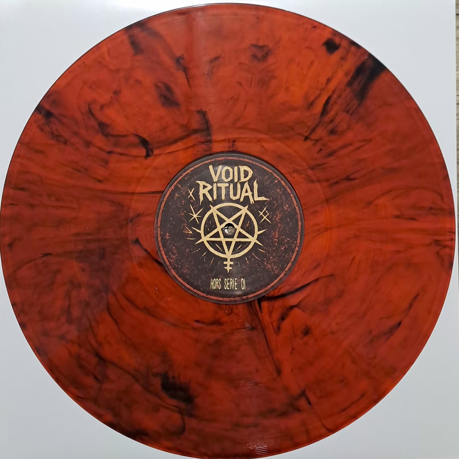 Void Ritual HS 01 Marbré - vinyle hardcore
