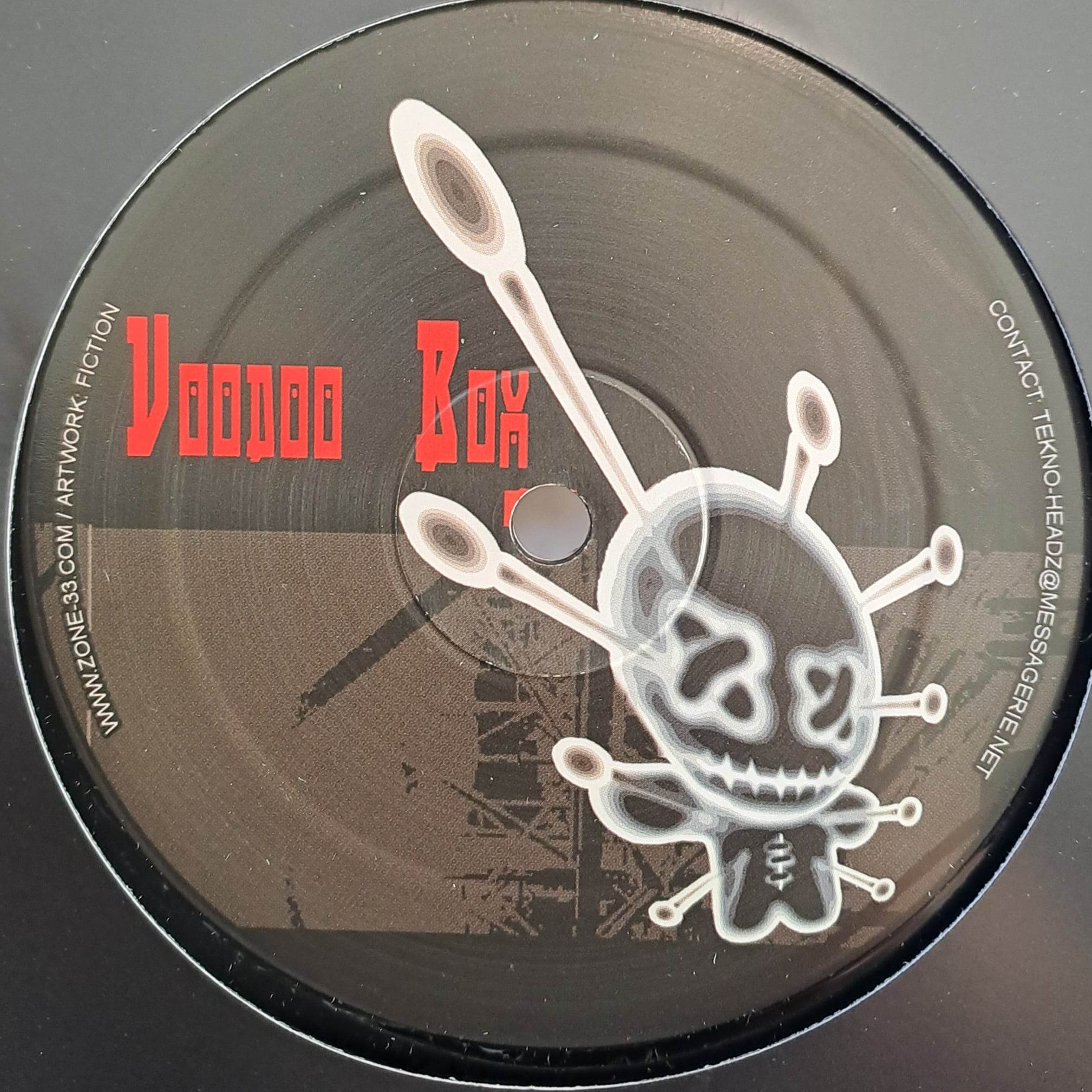 Voodoo Box 01 RP (toute dernière copie en stock) - vinyle freetekno