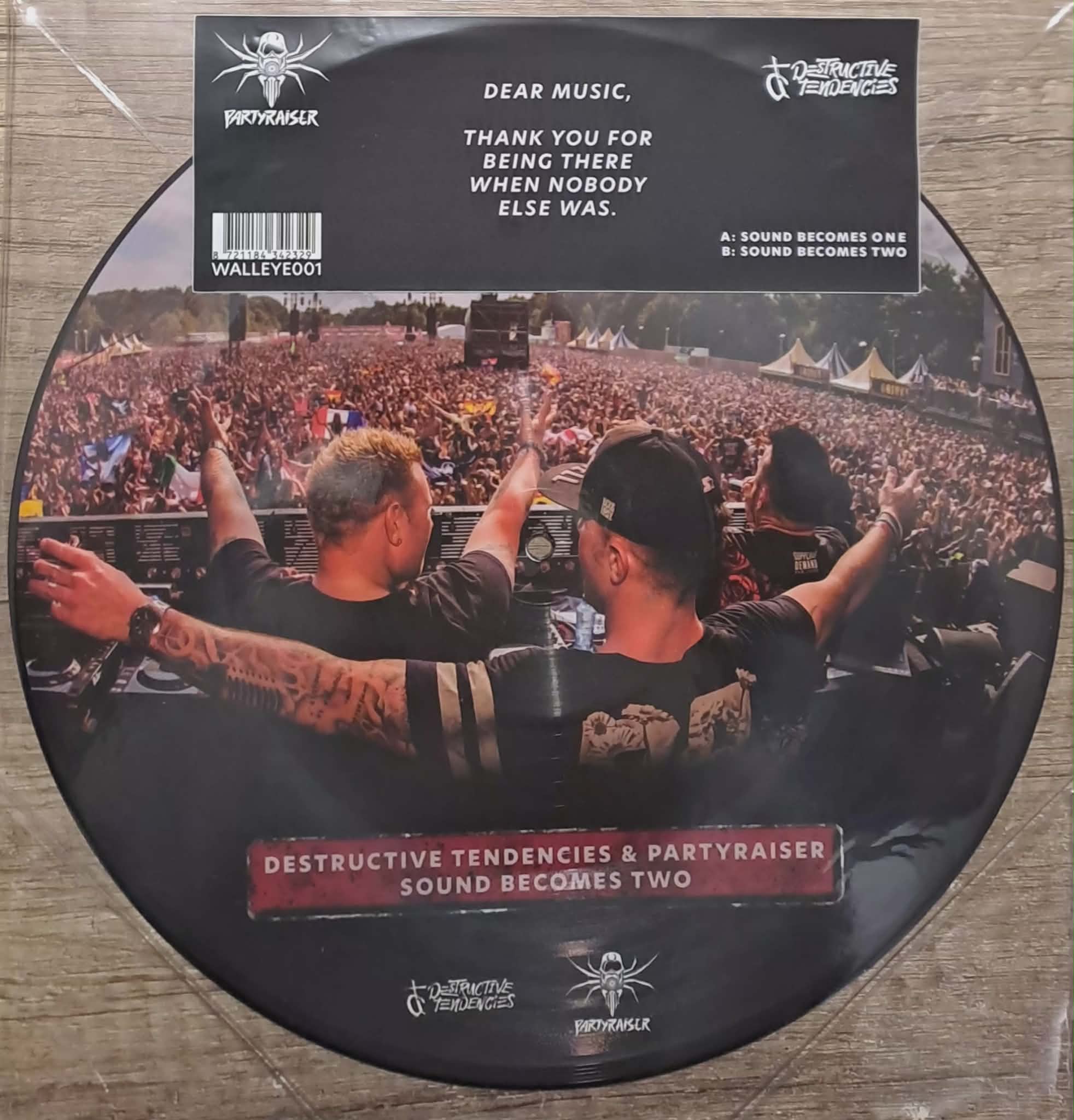 Walleye 001 Picture - vinyle gabber