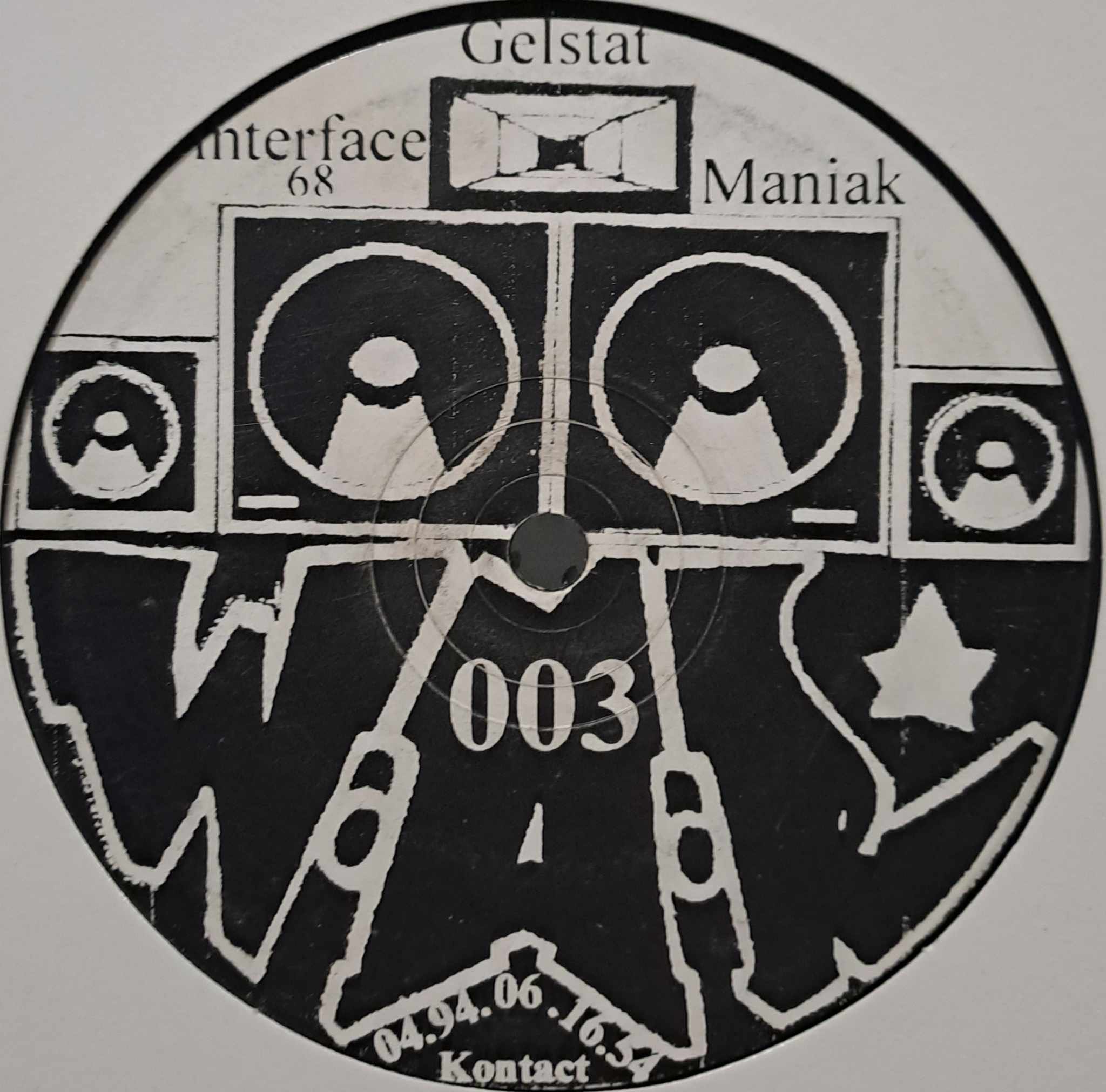 World Alchemist Record 003 - vinyle freetekno