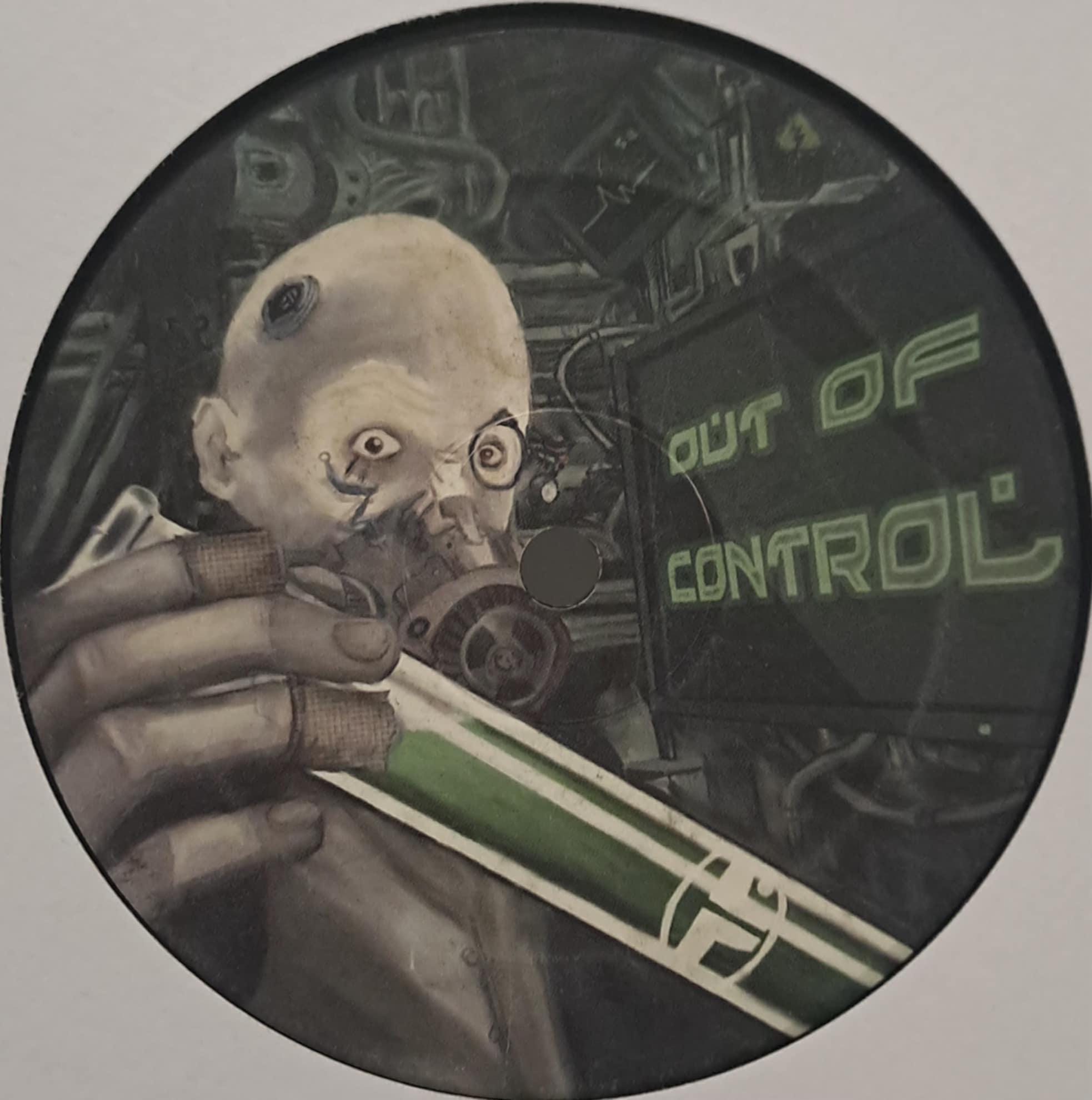 Warning 02 - vinyle hard techno