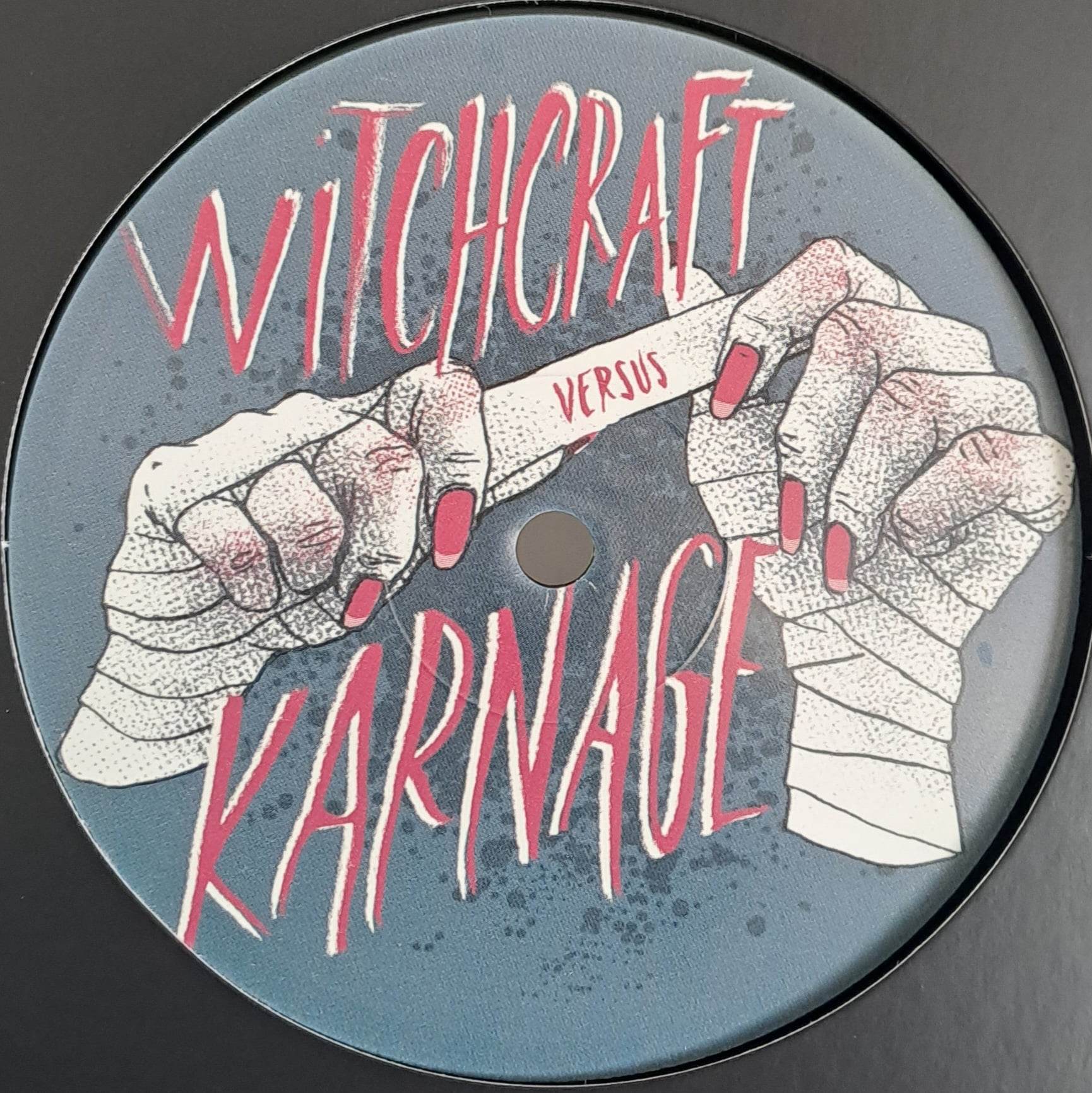 Witchcraft vs Karnage - vinyle freetekno