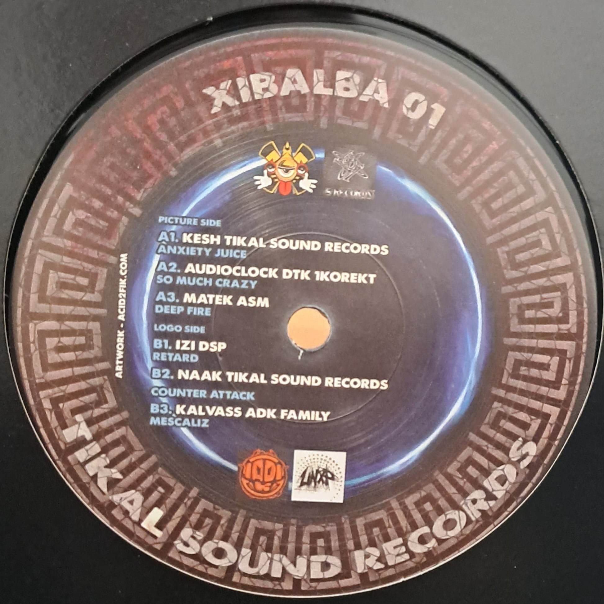 Xibalba 01 - vinyle abstrait