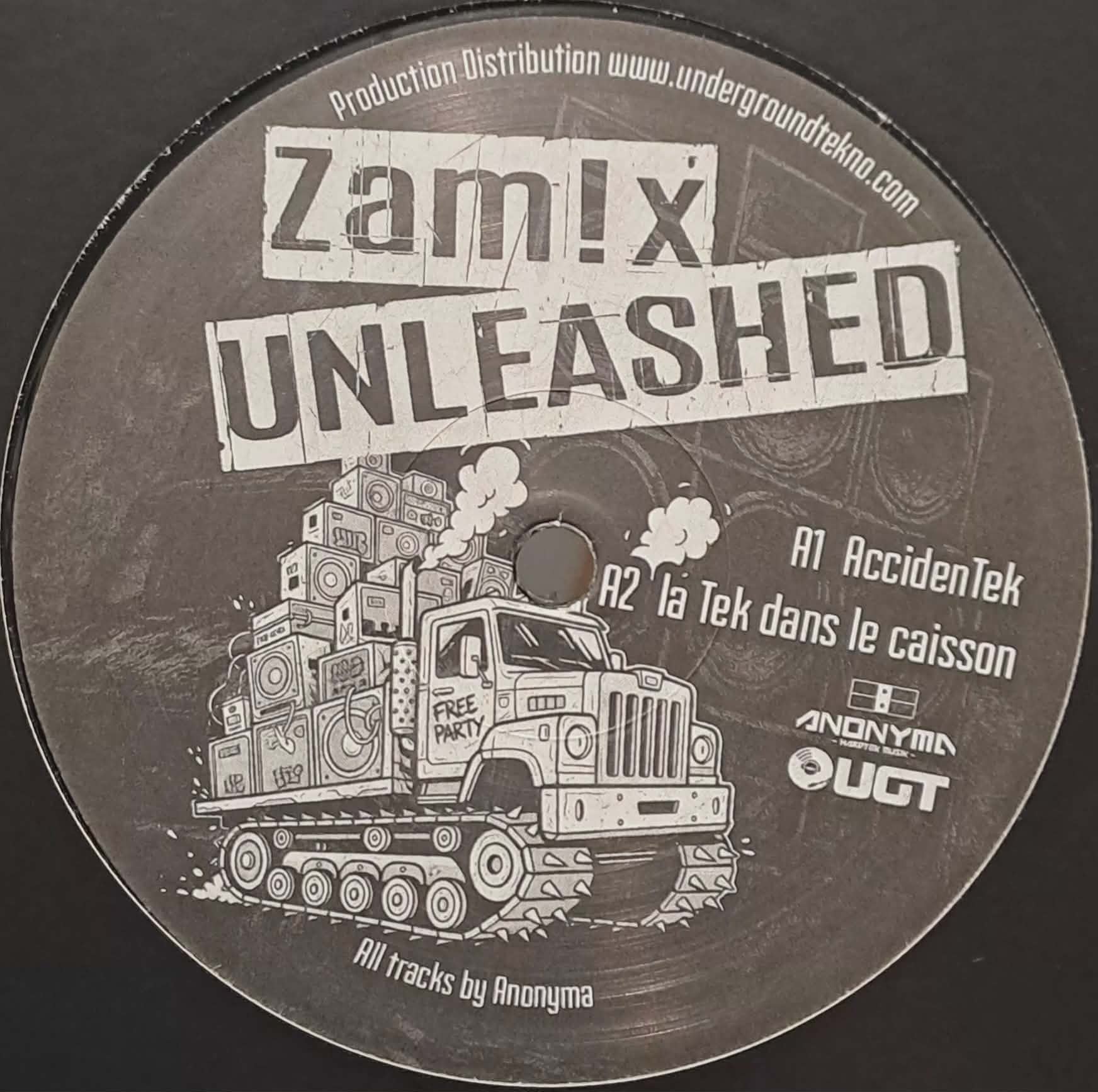 Zamix Unleashed - vinyle freetekno