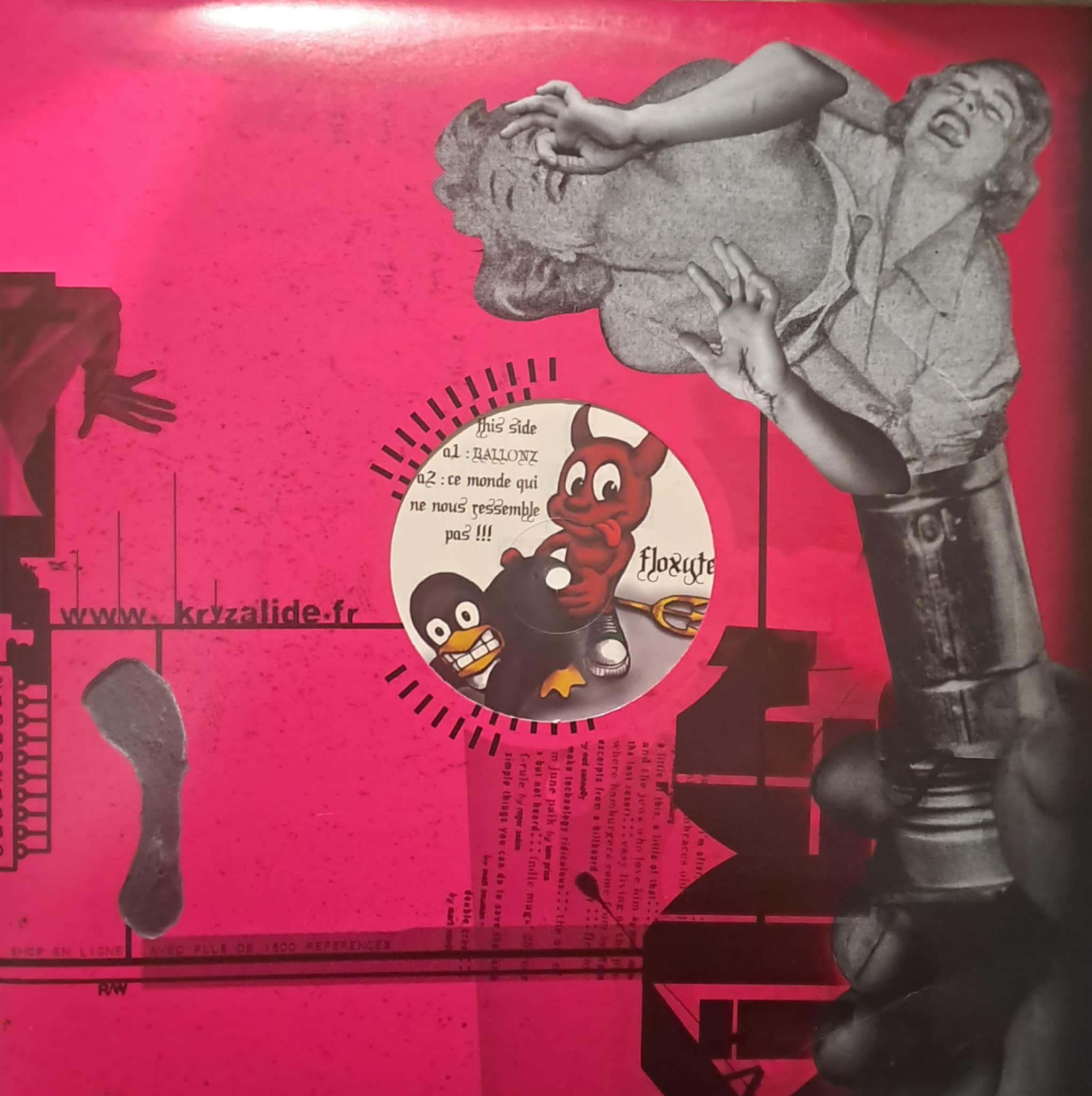 Zigomatique 007 - vinyle freetekno